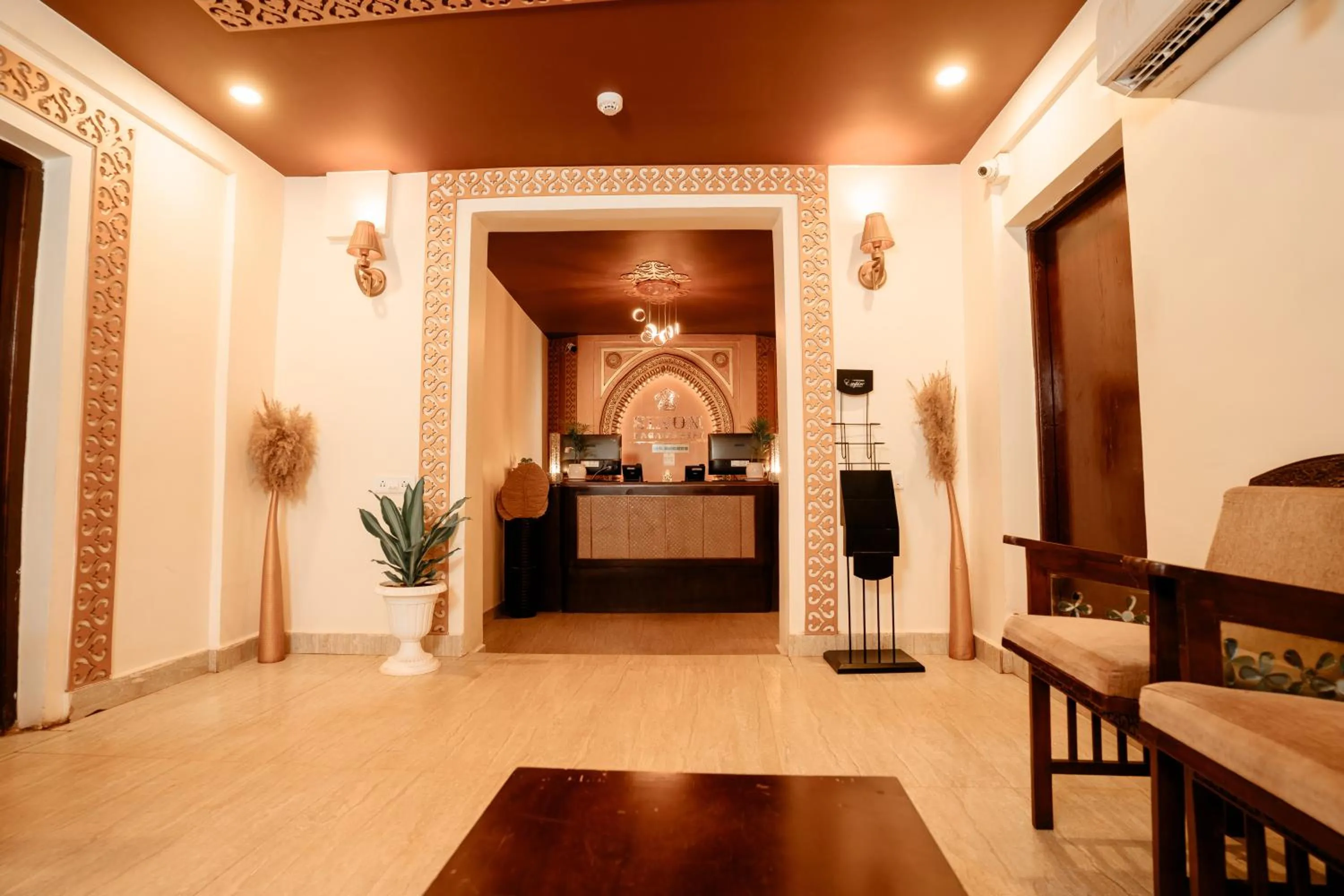 Lobby or reception in Sinon Baga Retreat