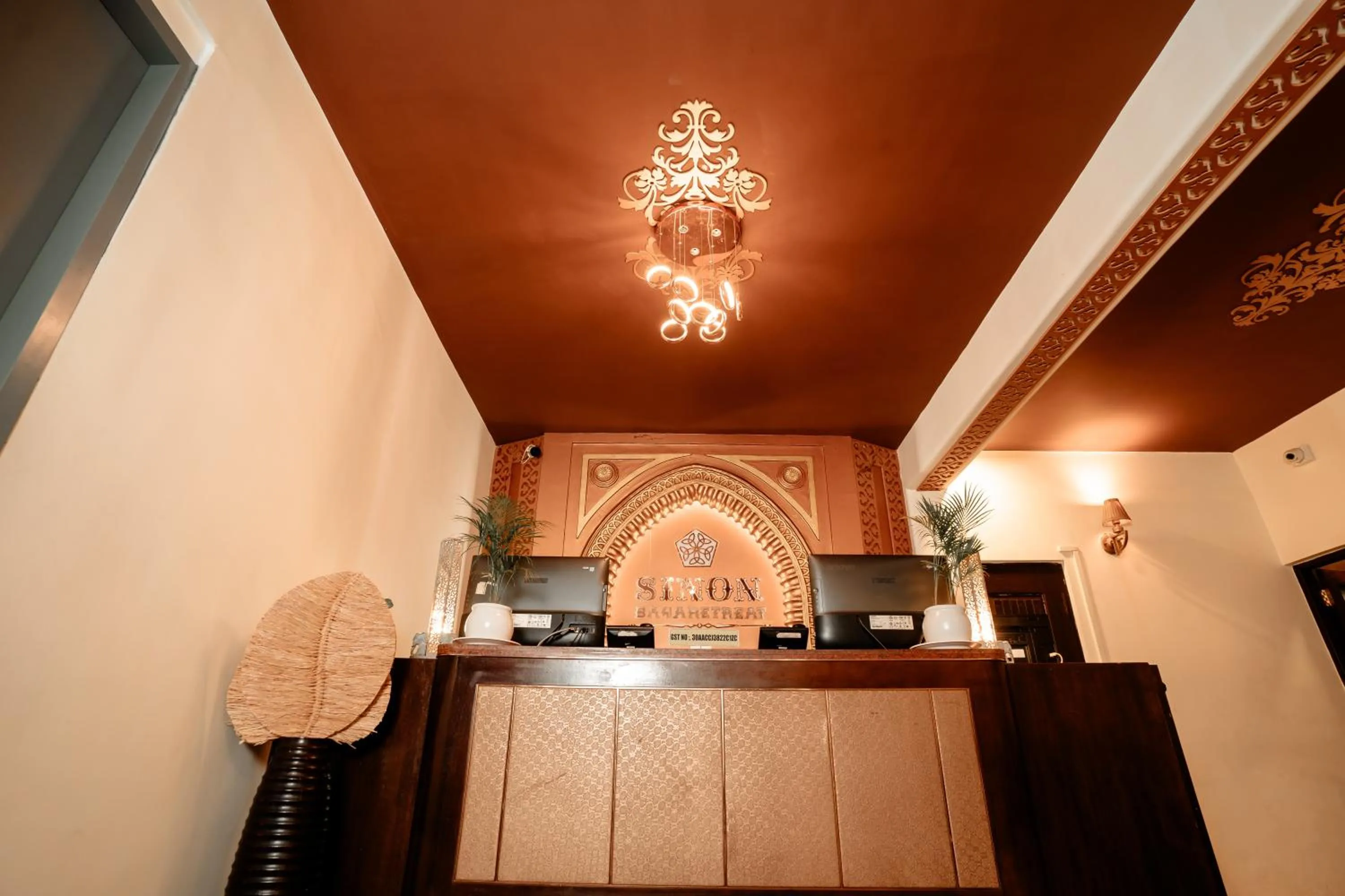 Lobby or reception in Sinon Baga Retreat