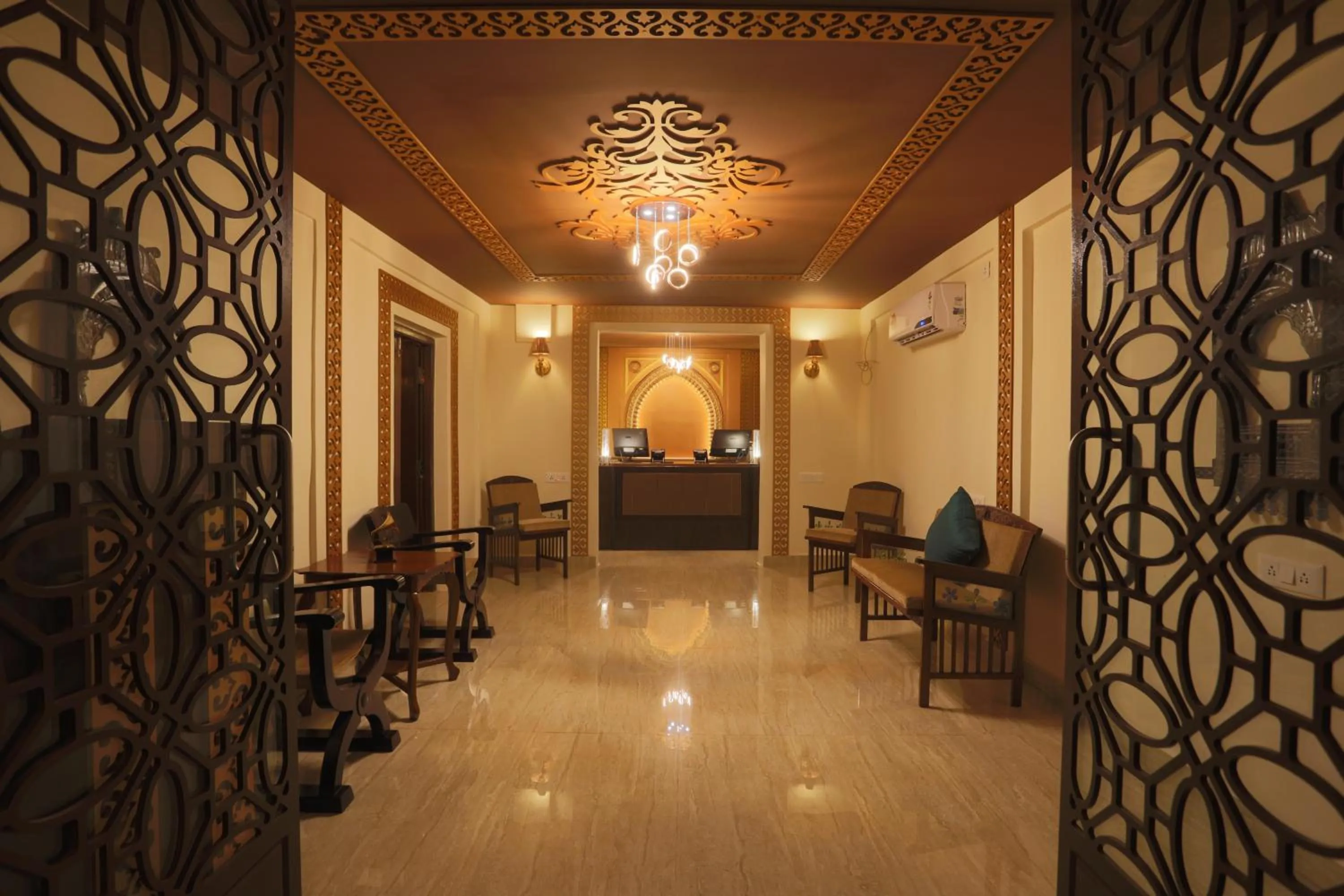 Lobby or reception in Sinon Baga Retreat