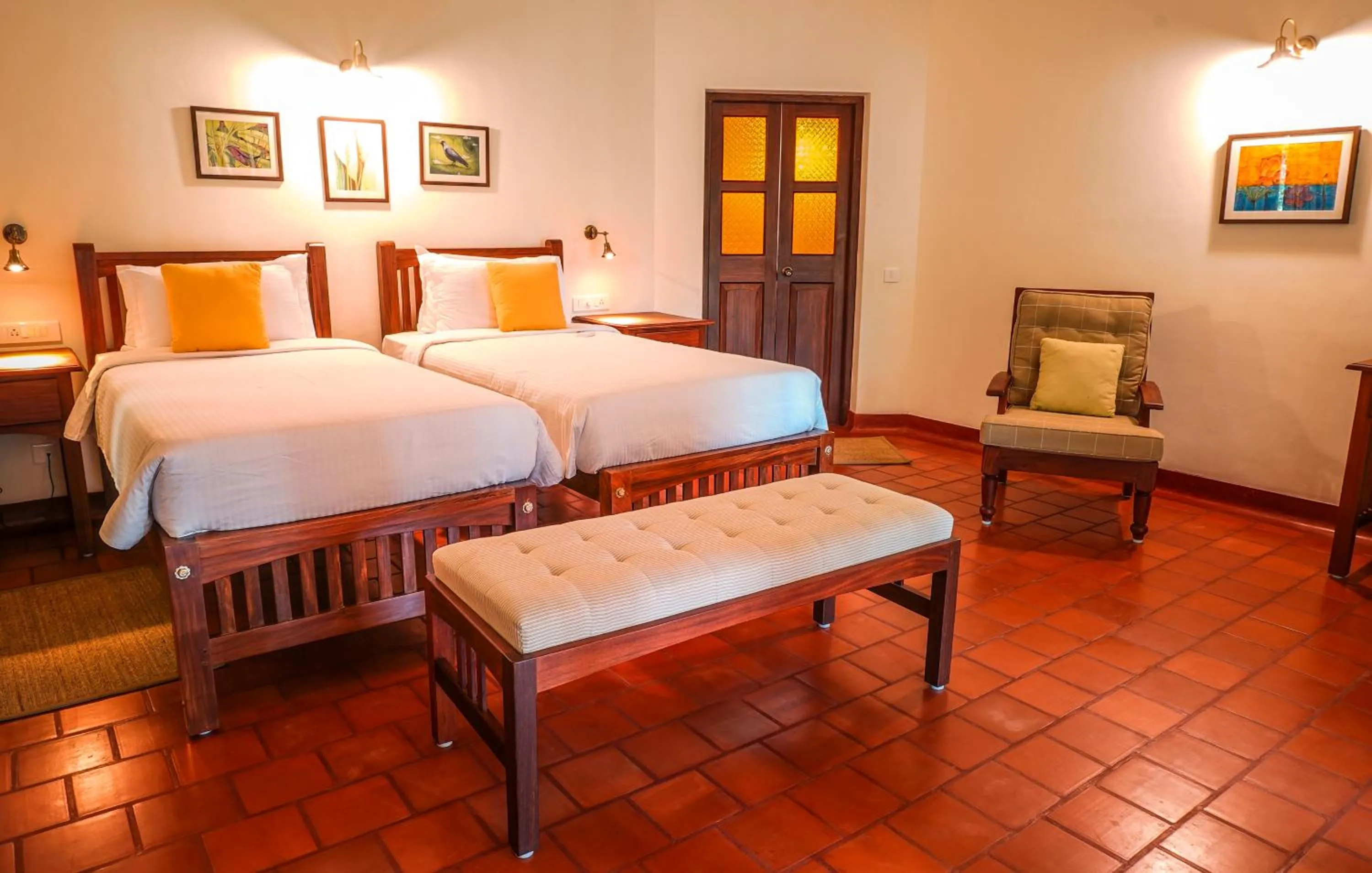 Bed in Windermere River House