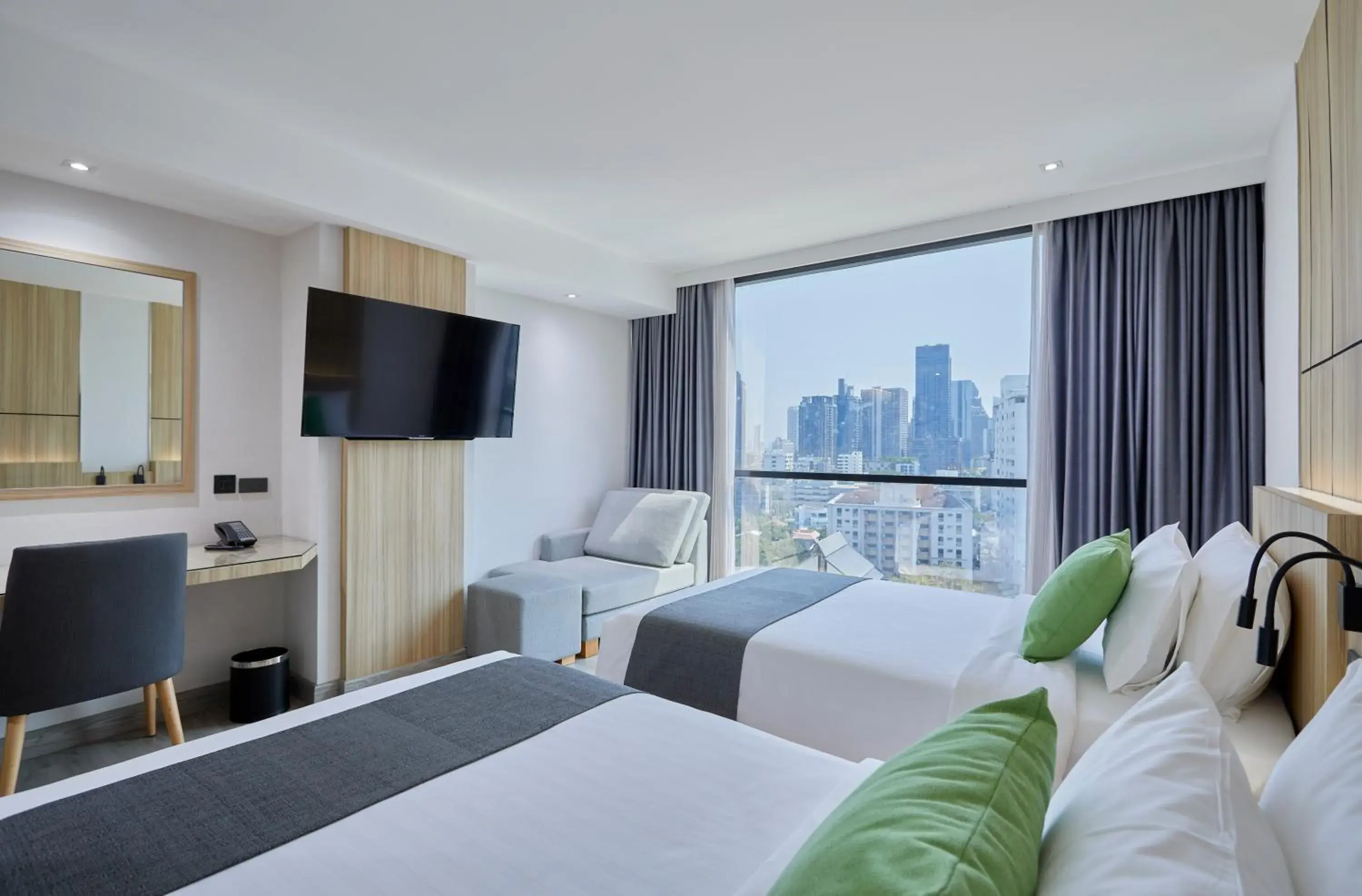 Bed in The Four Wings Hotel Bangkok Bed in The Four Wings Hotel Bangkok