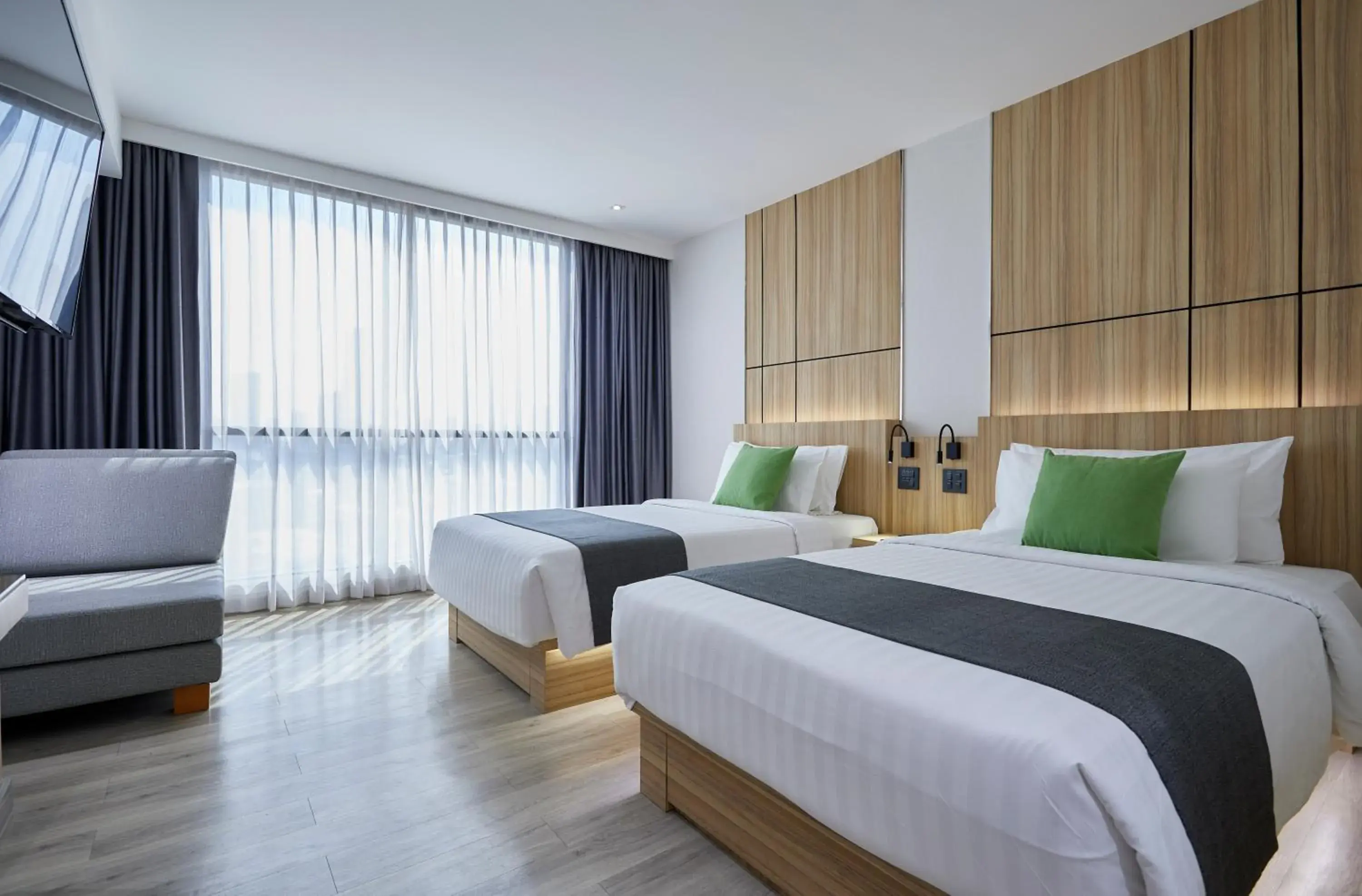 Bed in The Four Wings Hotel Bangkok Bed in The Four Wings Hotel Bangkok