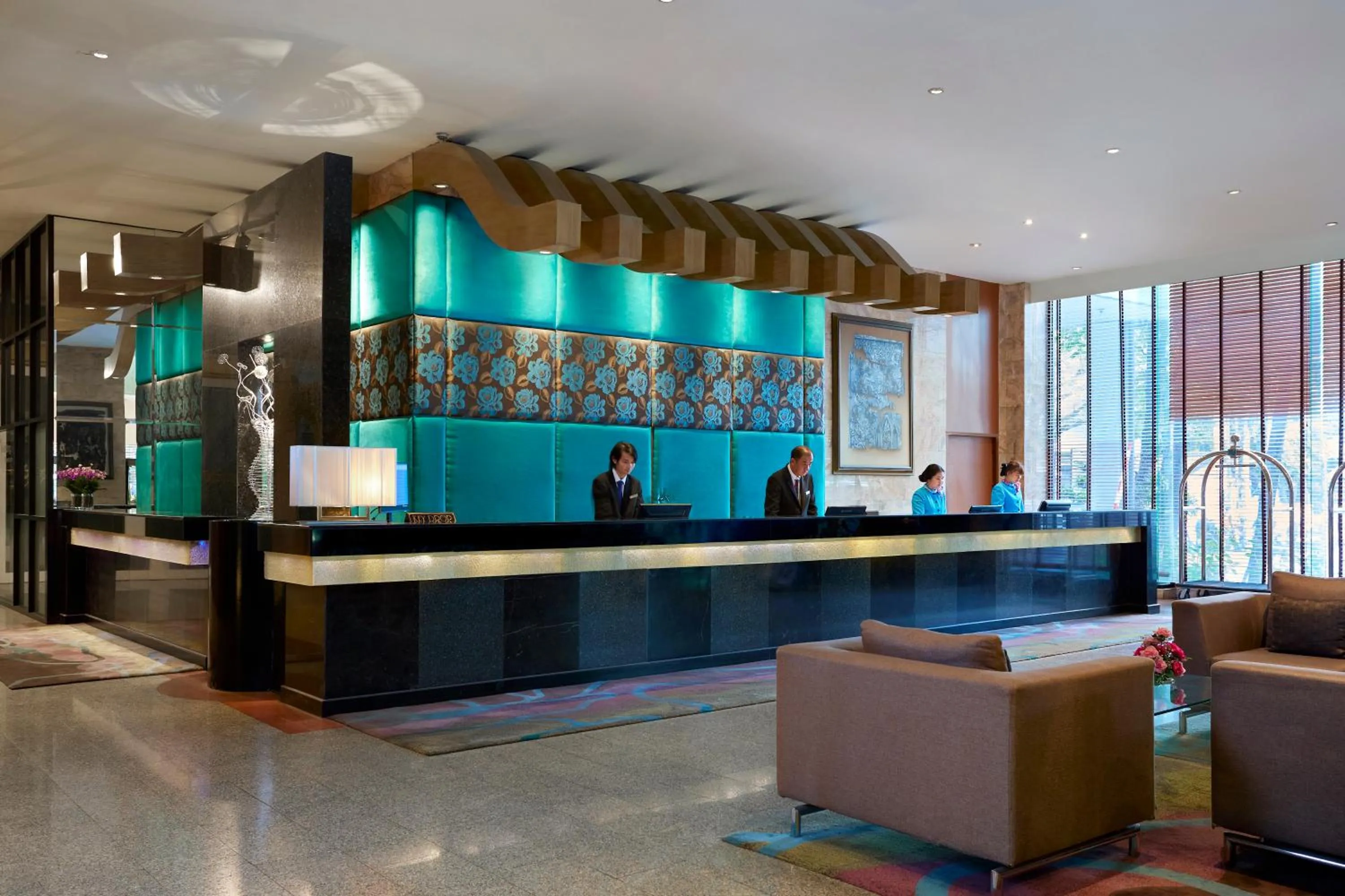 Lobby or reception in The Four Wings Hotel Bangkok