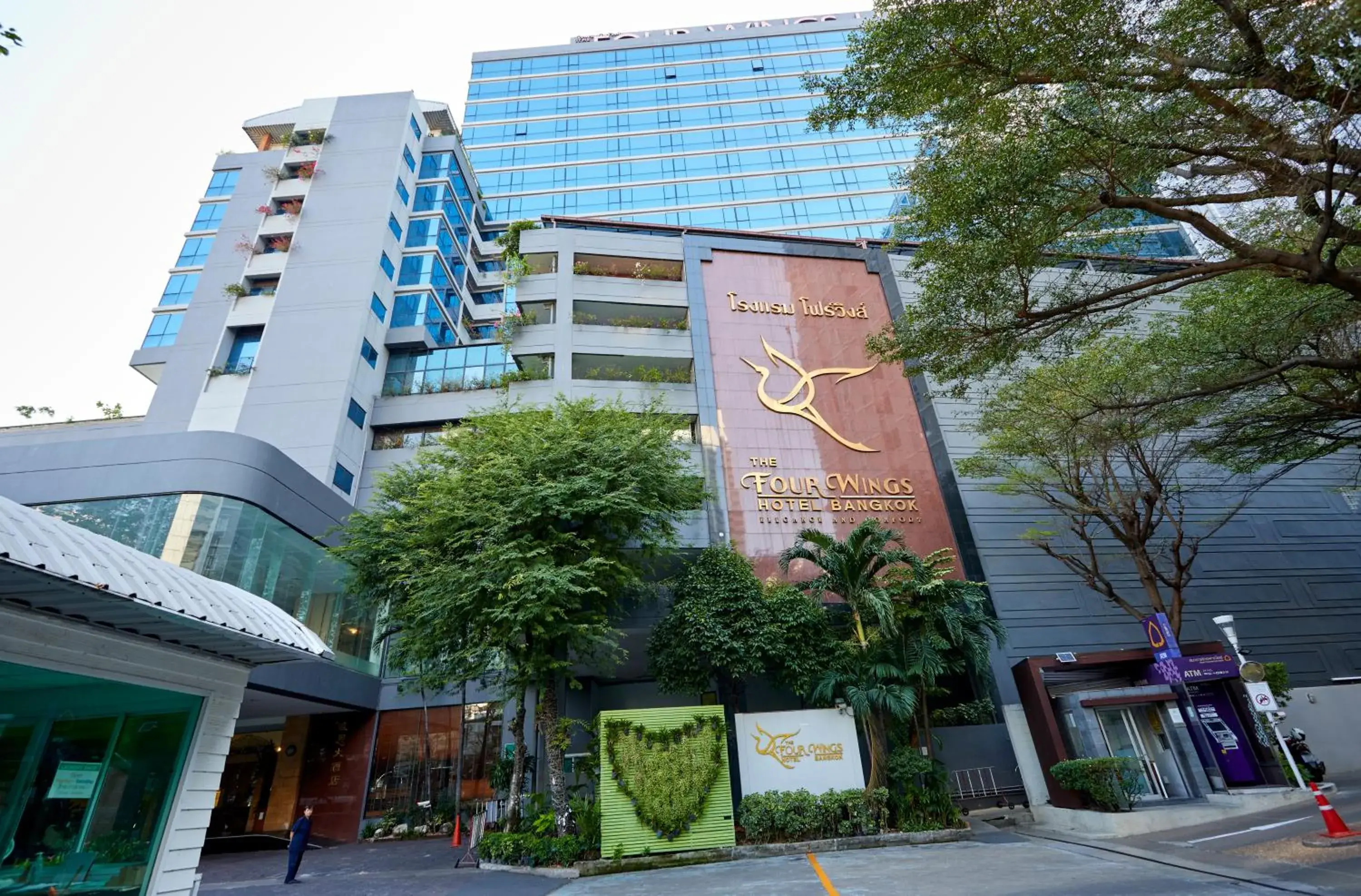 Property building in The Four Wings Hotel Bangkok Property building in The Four Wings Hotel Bangkok