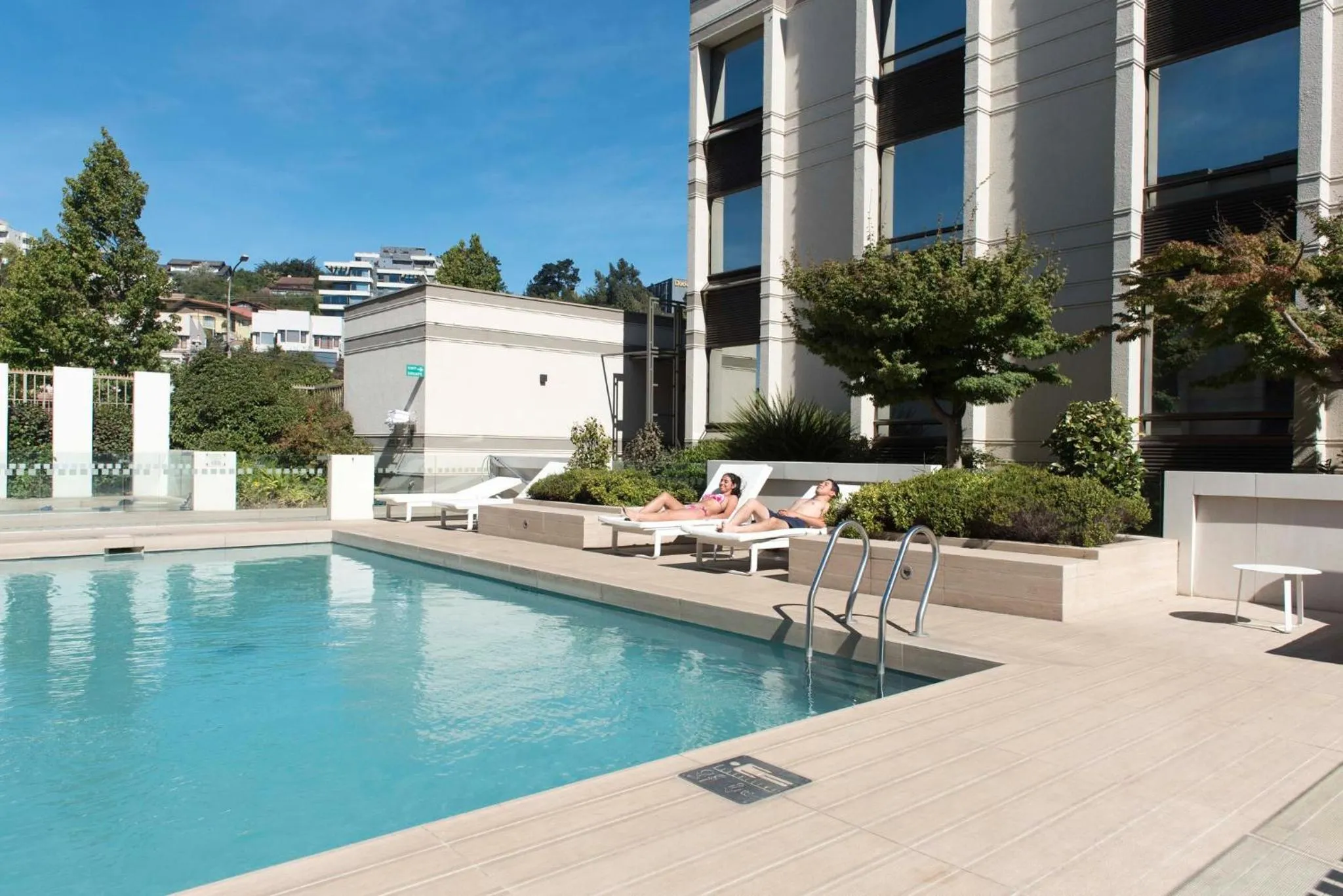 Swimming pool in Holiday Inn Express - Concepcion by IHG