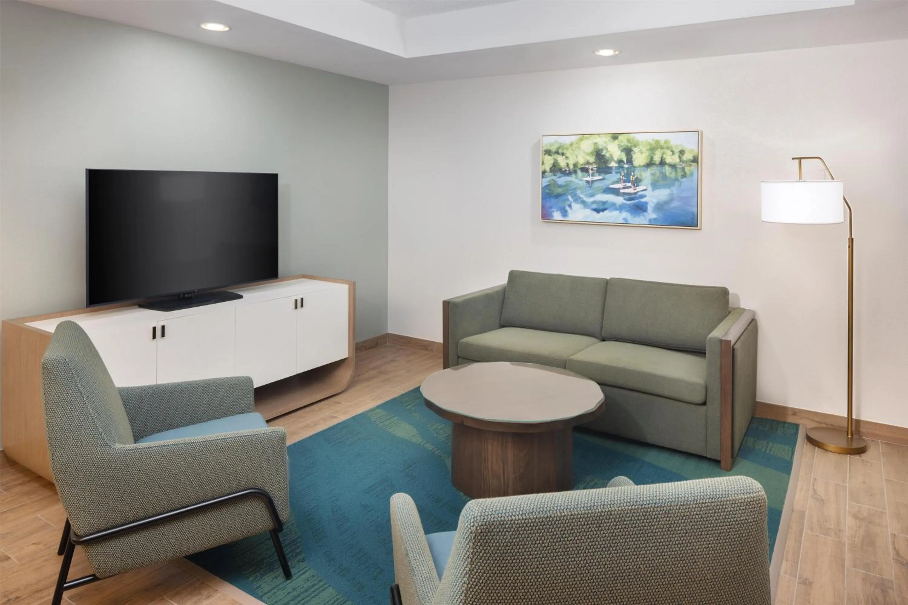 Living room in Embassy Suites San Marcos Hotel Conference Center