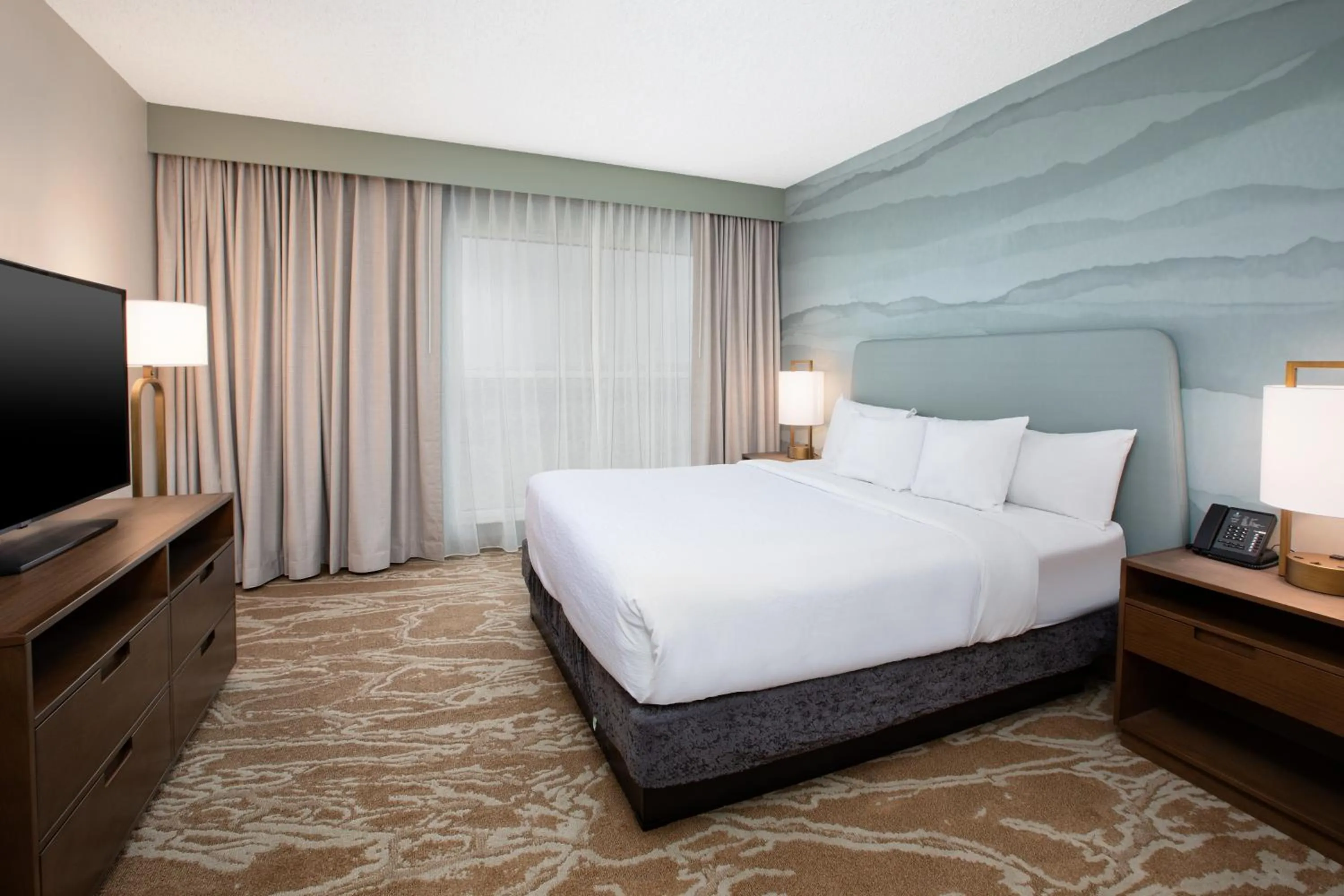 Bedroom, Bed in Embassy Suites San Marcos Hotel Conference Center