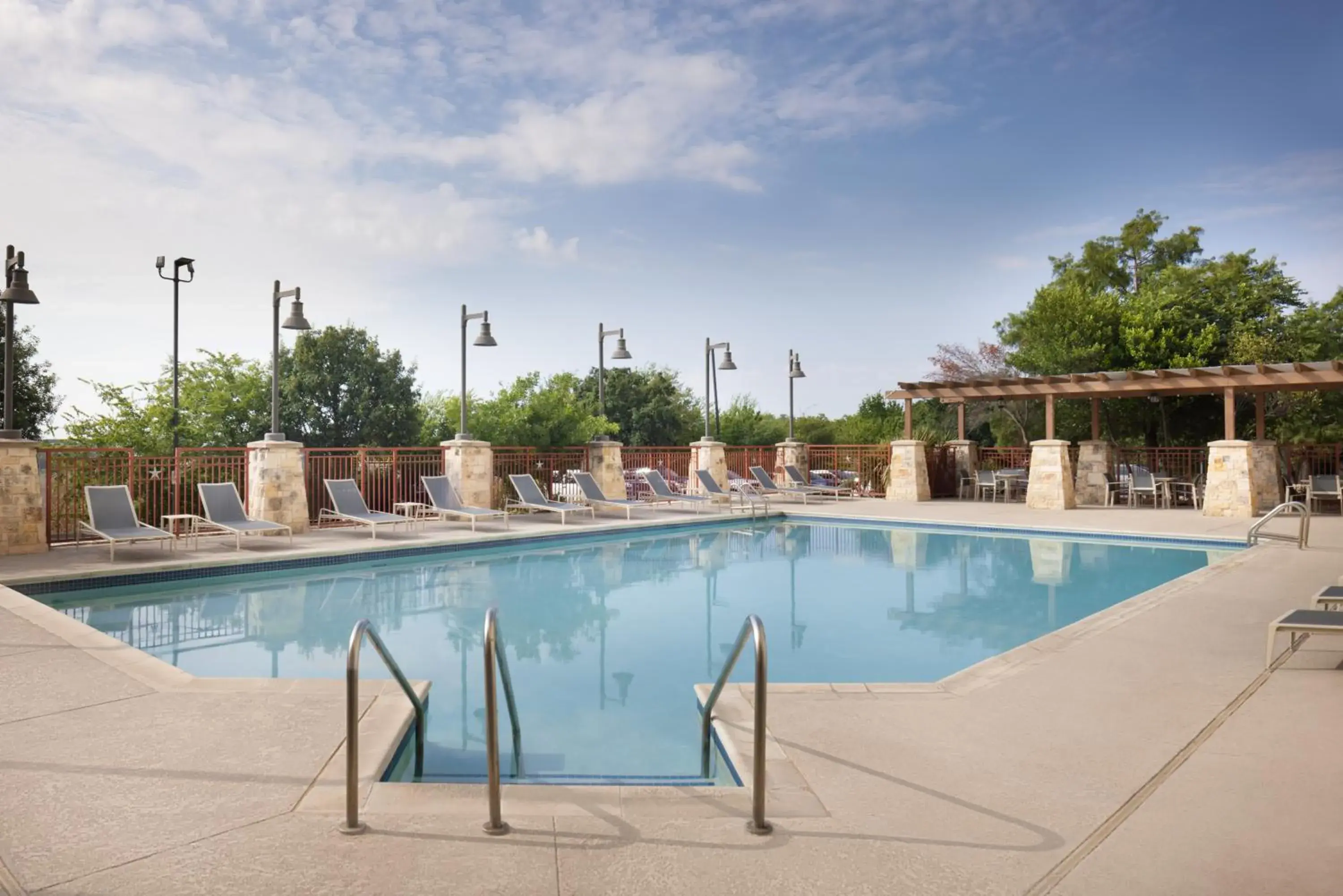 Pool view in Embassy Suites San Marcos Hotel Conference Center Pool view in Embassy Suites San Marcos Hotel Conference Center