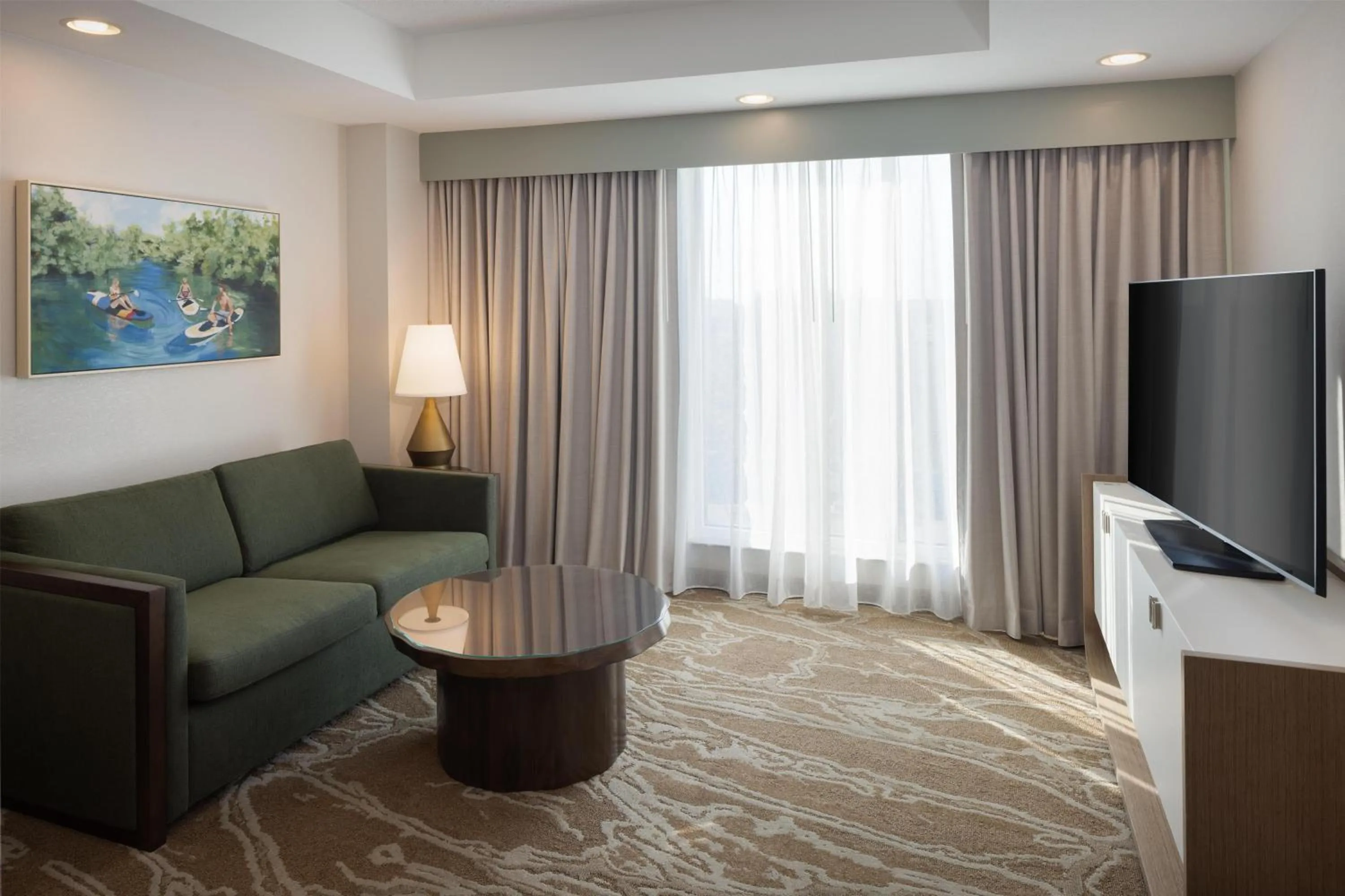 Living room in Embassy Suites San Marcos Hotel Conference Center