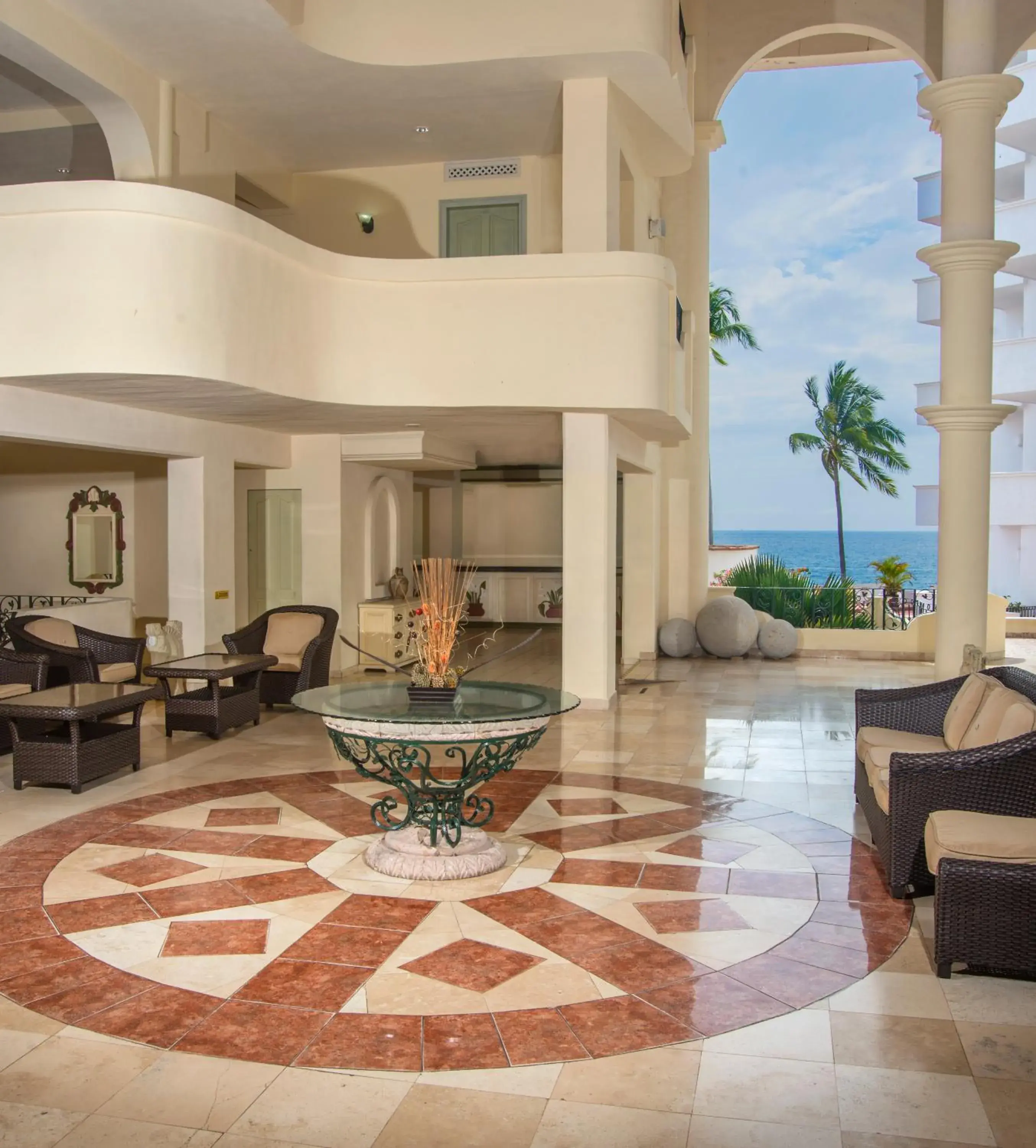 Facade/entrance in Tropicana Hotel Puerto Vallarta