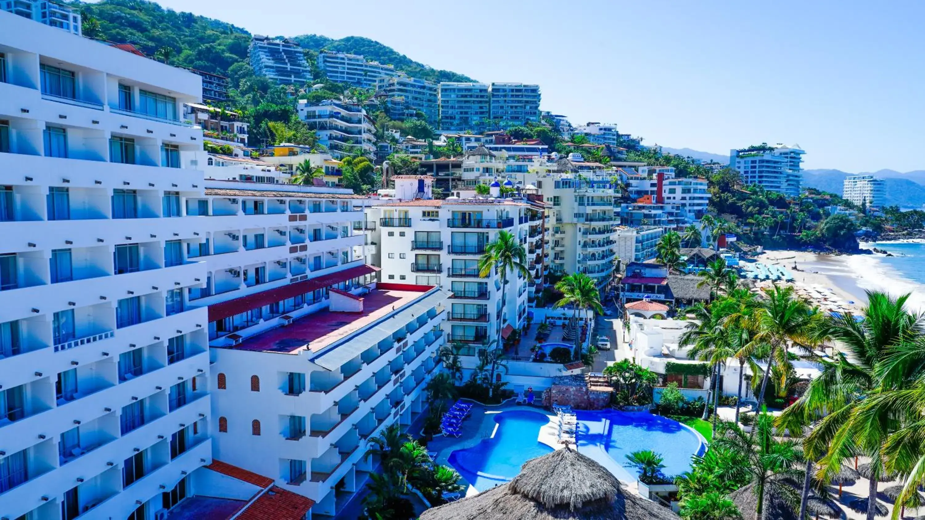 Pool View in Tropicana Hotel Puerto Vallarta