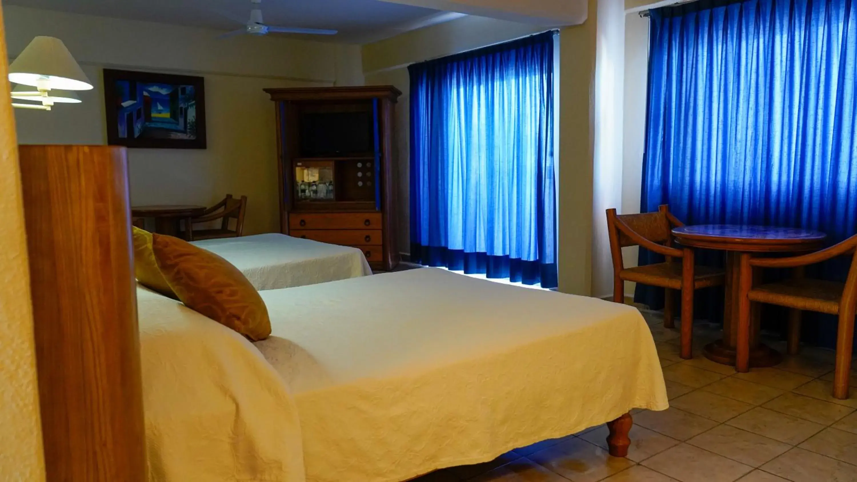 Bed in Tropicana Hotel Puerto Vallarta