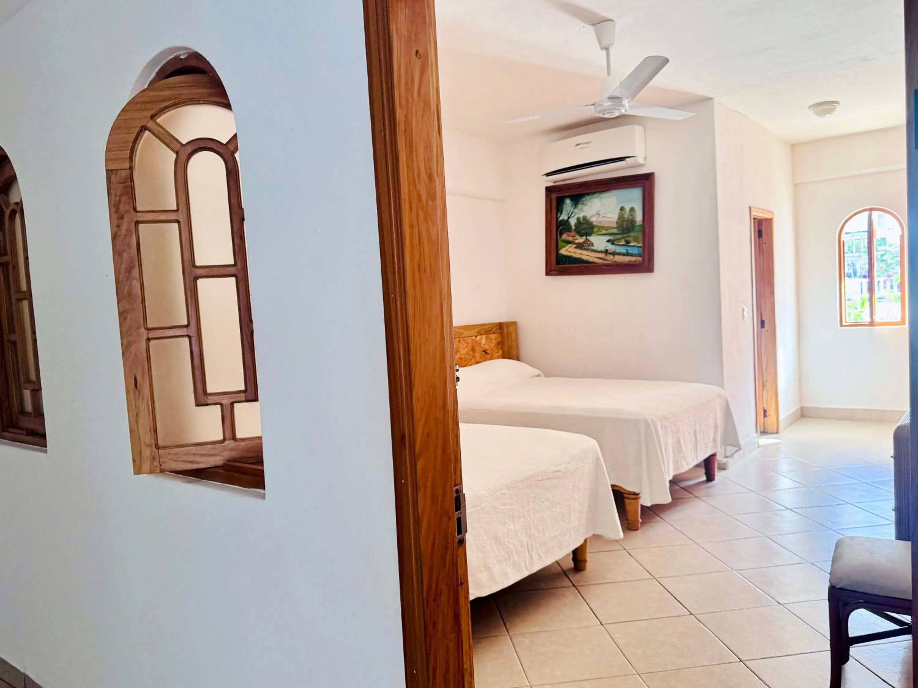 Bed in Tropicana Hotel Puerto Vallarta