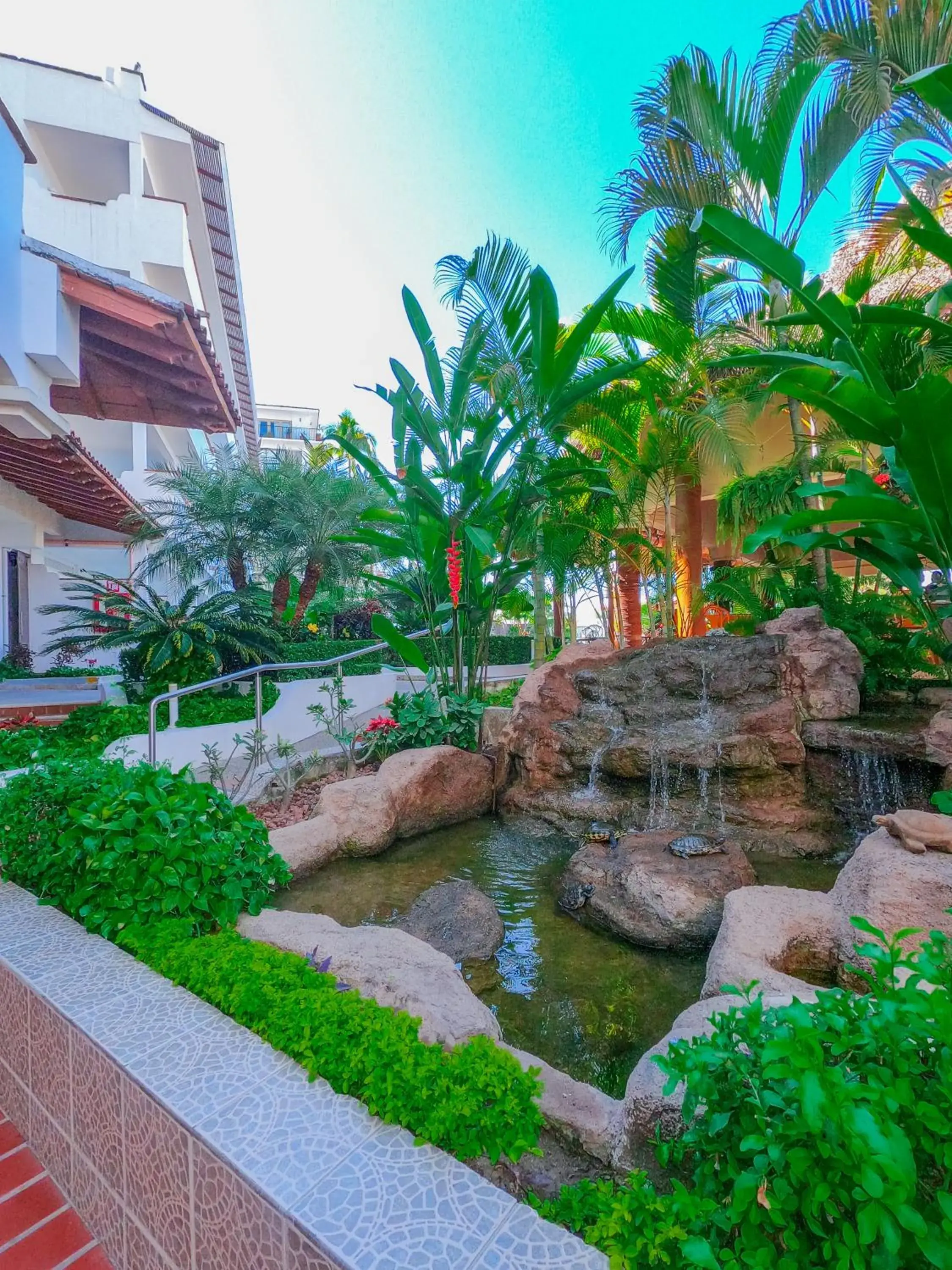 Garden in Tropicana Hotel Puerto Vallarta