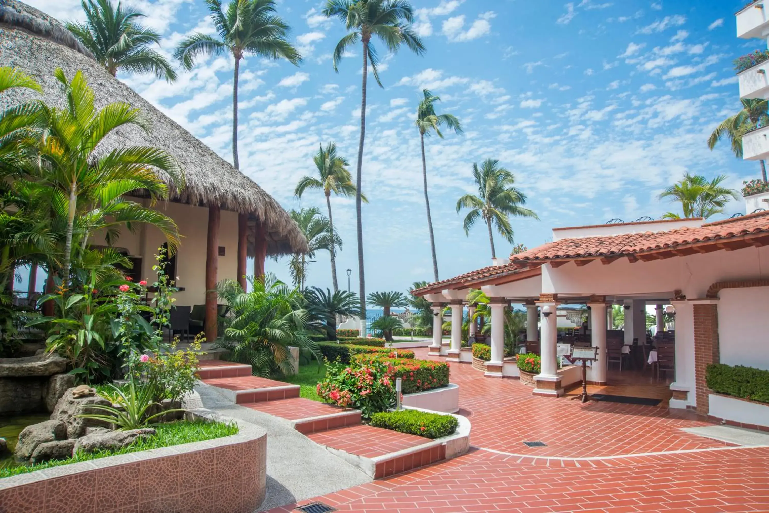 Facade/entrance, Property Building in Tropicana Hotel Puerto Vallarta