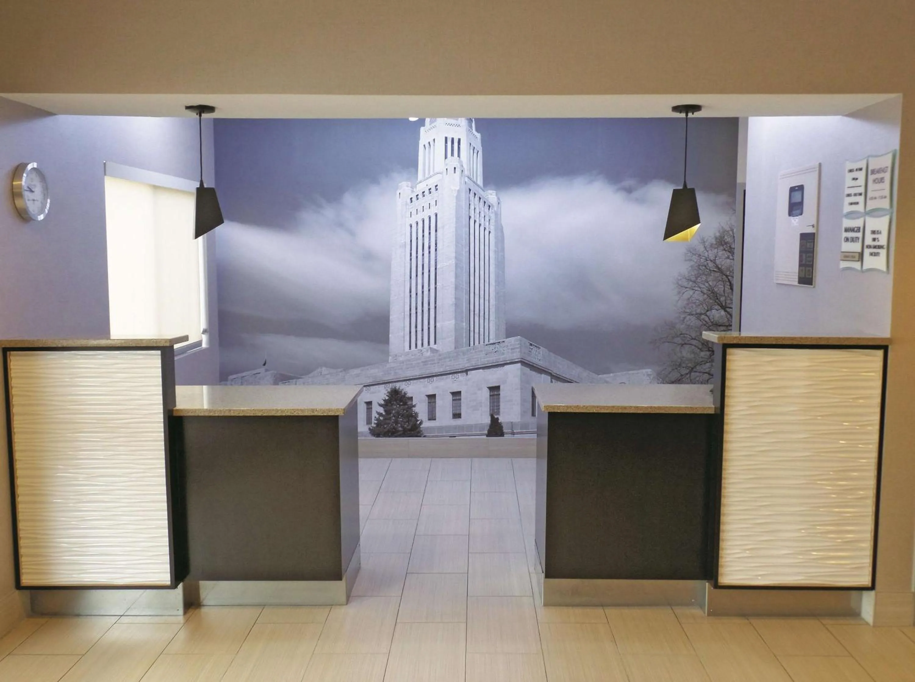 Lobby or reception in La Quinta Inn by Wyndham Lincoln