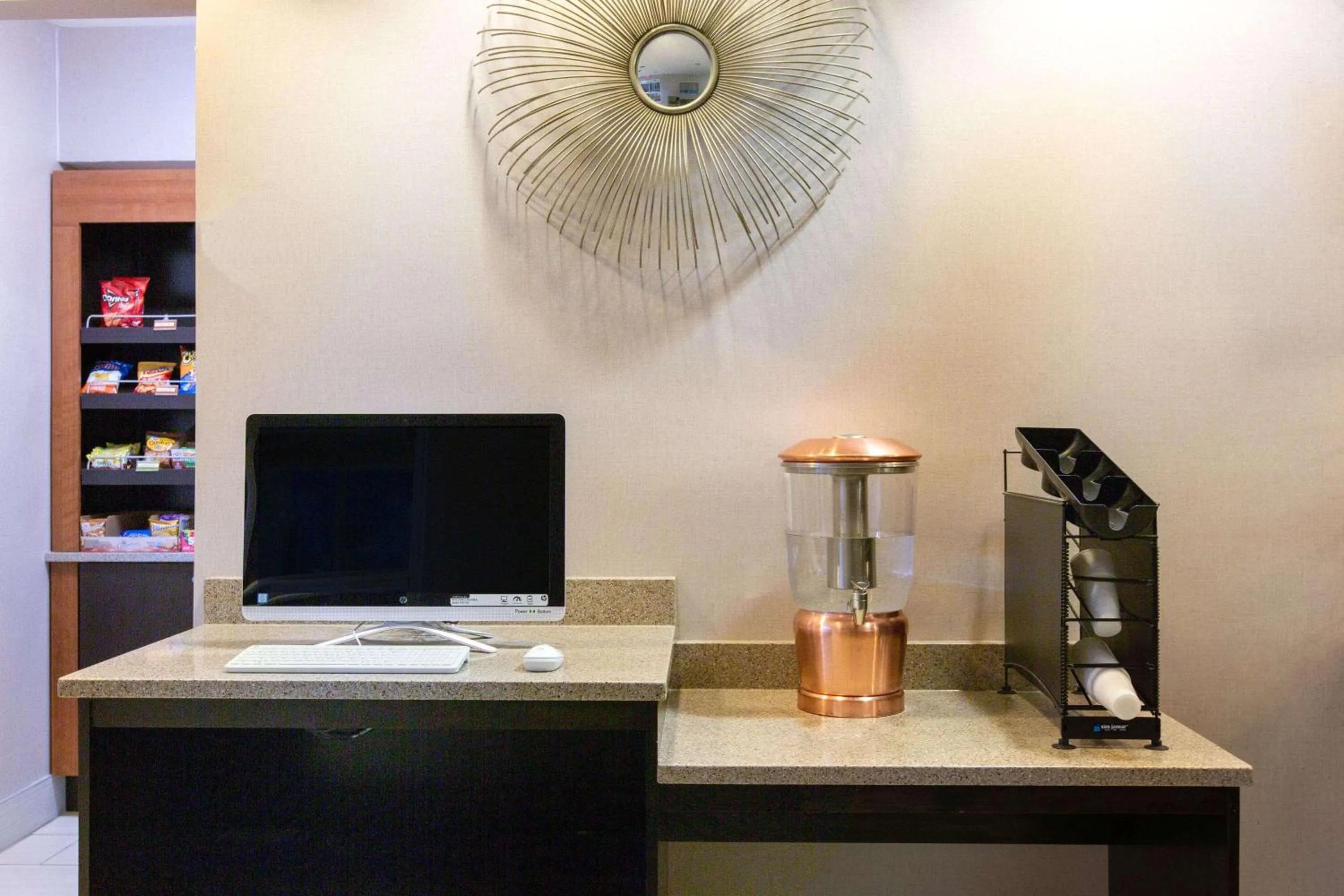 On site in La Quinta Inn by Wyndham Lincoln