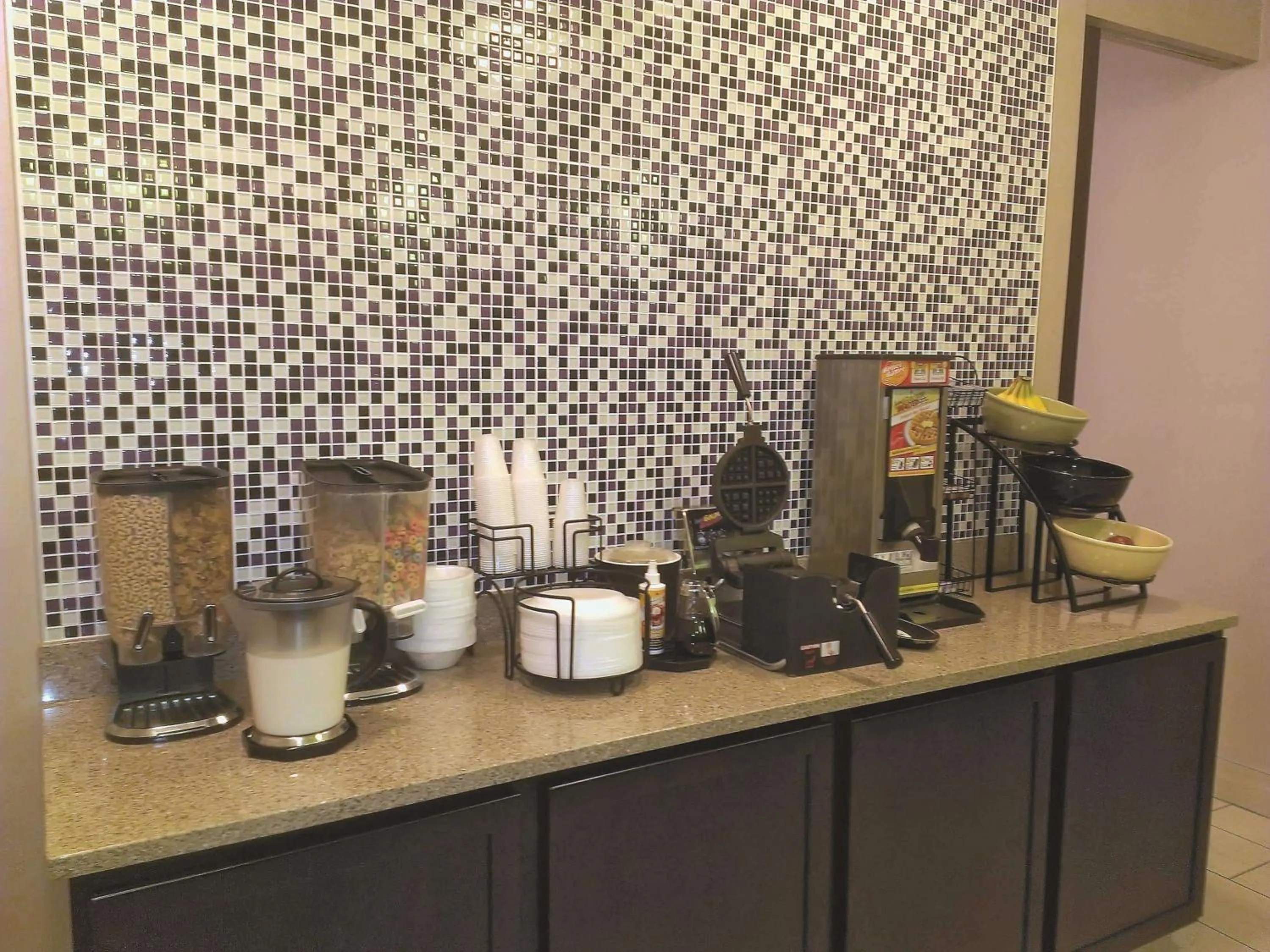 On site in La Quinta Inn by Wyndham Lincoln