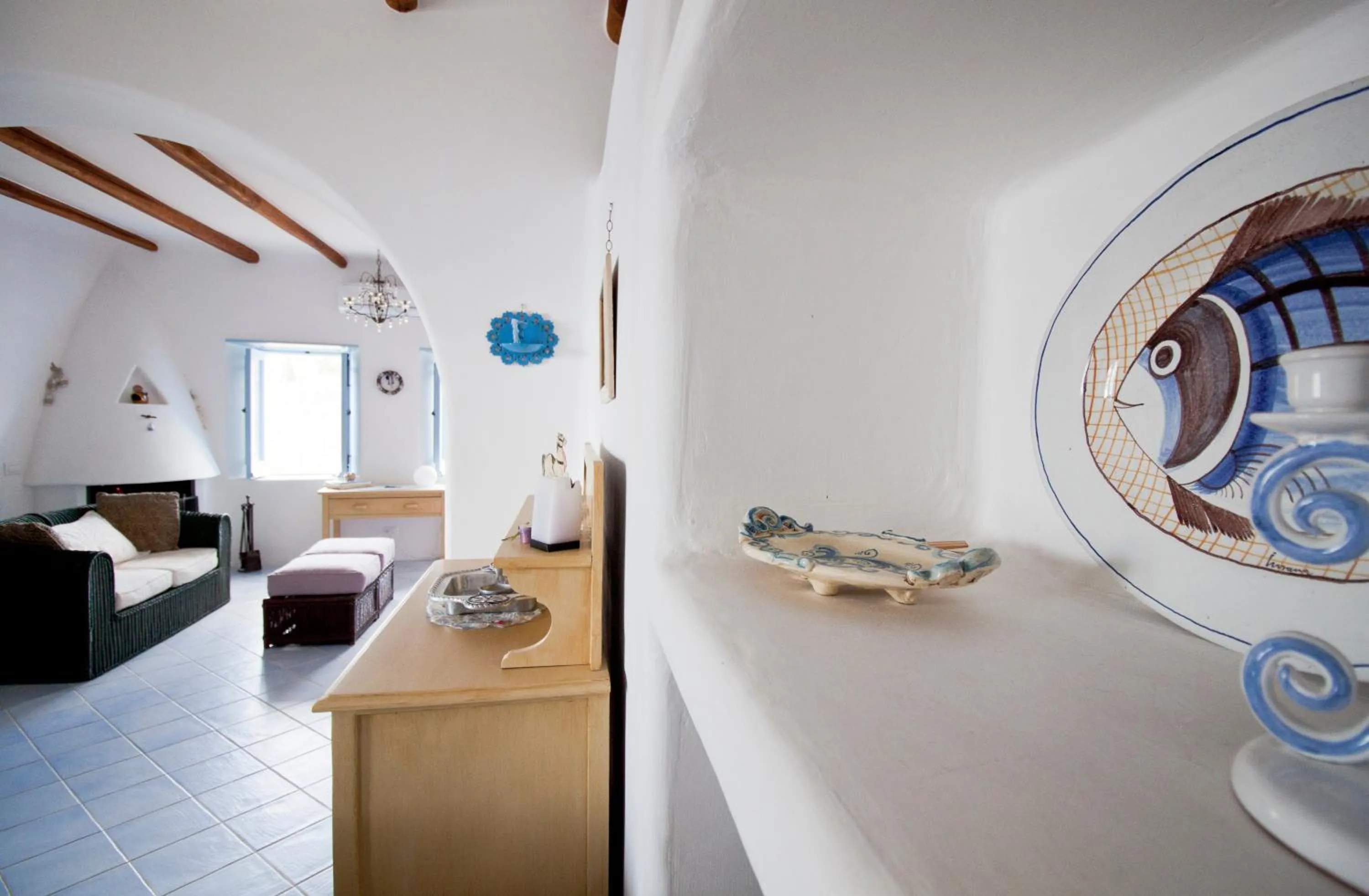 Bed in Casa Elisa Lipari