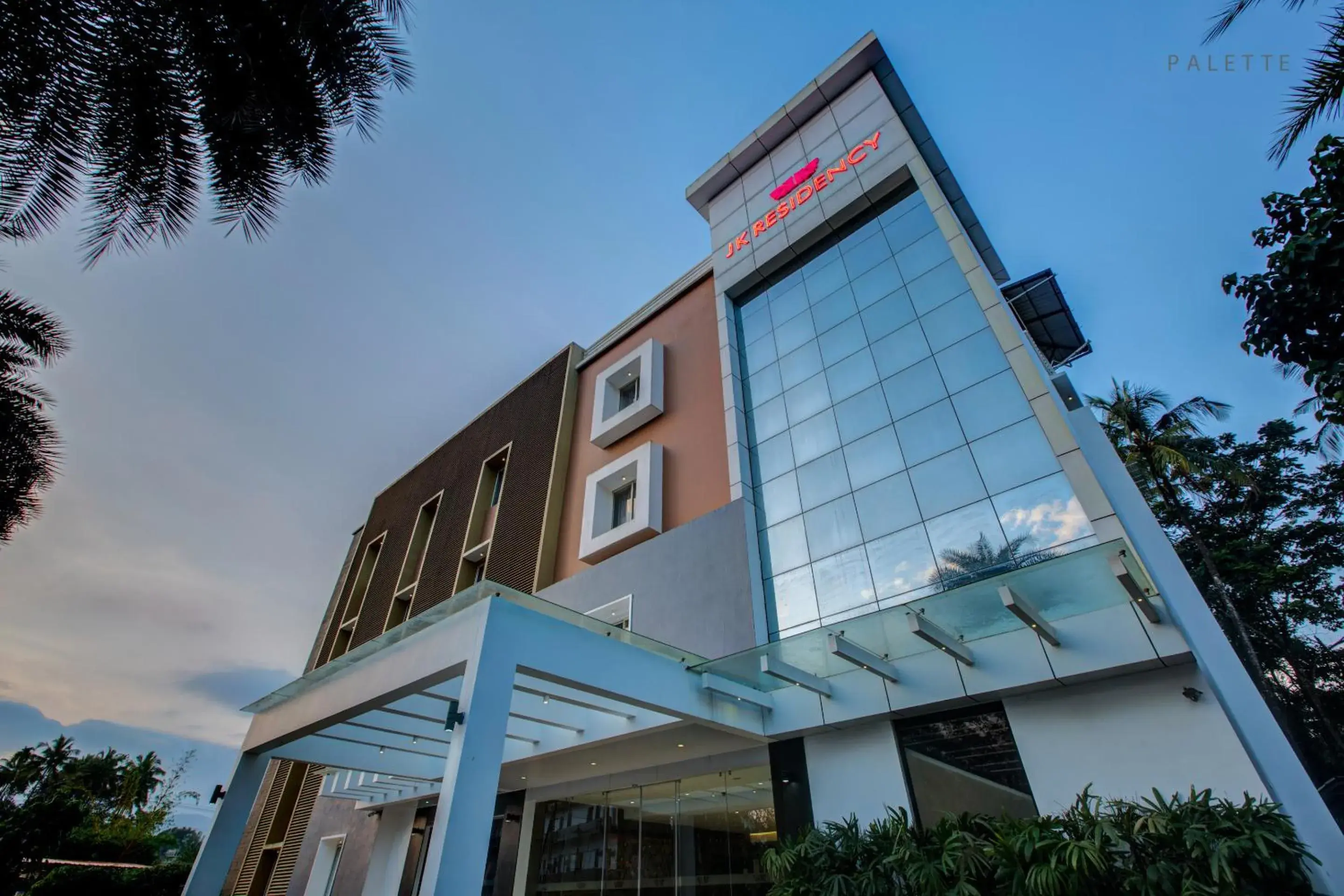 Facade/entrance in JK Residency Kelakam Facade/entrance in JK Residency Kelakam