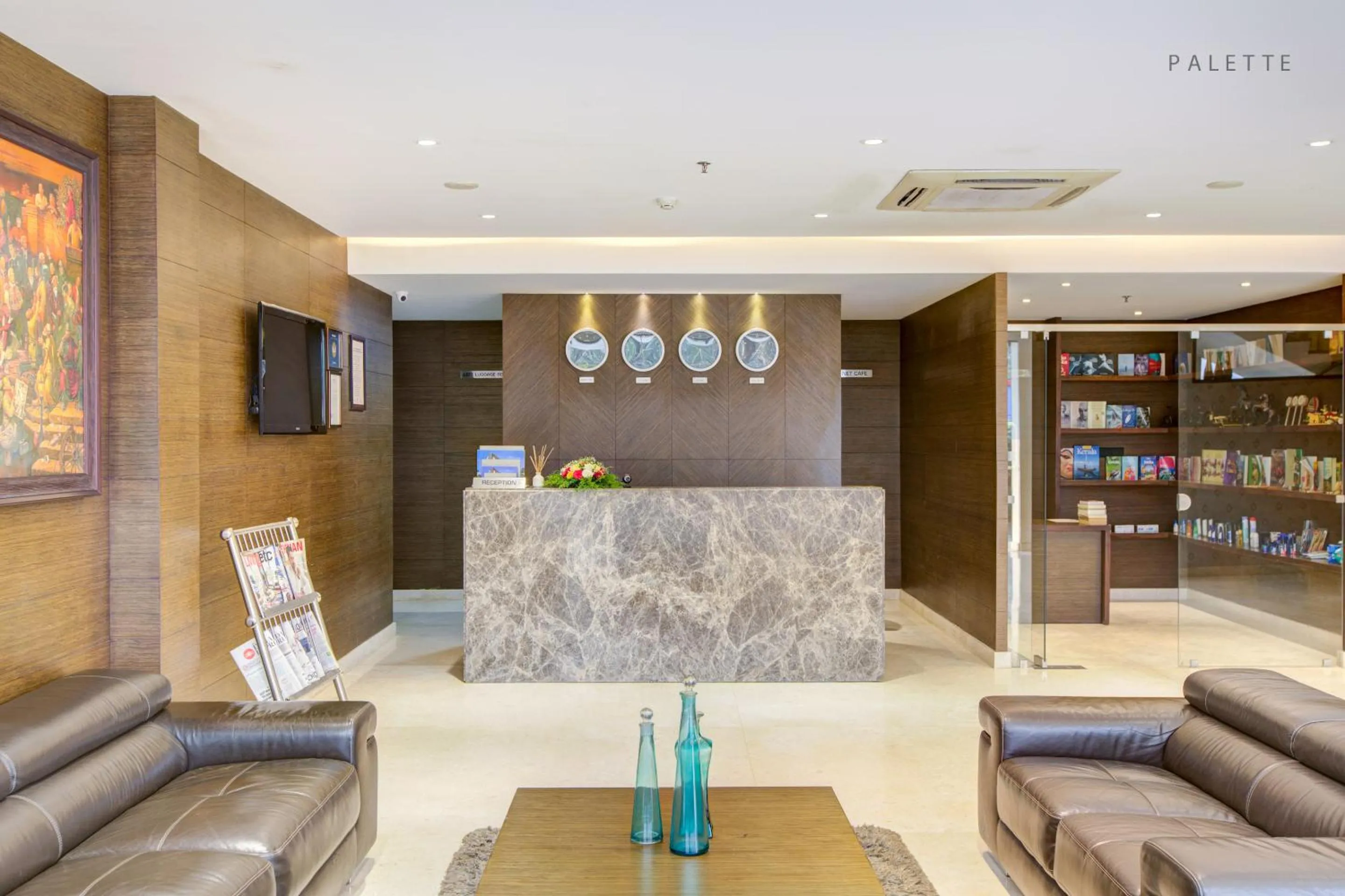 Lobby or reception in JK Residency Kelakam