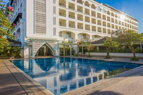 Pool view in Grand Rohan Jogja