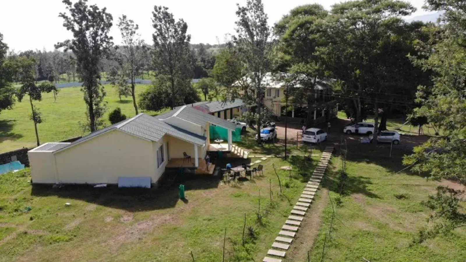 Property building in River Valley Resort Property building in River Valley Resort