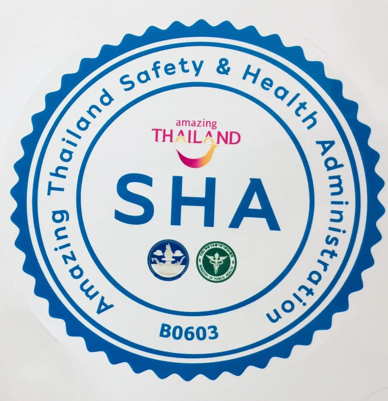 Certificate/Award in Mei Zhou Phuket Hotel - SHA Plus