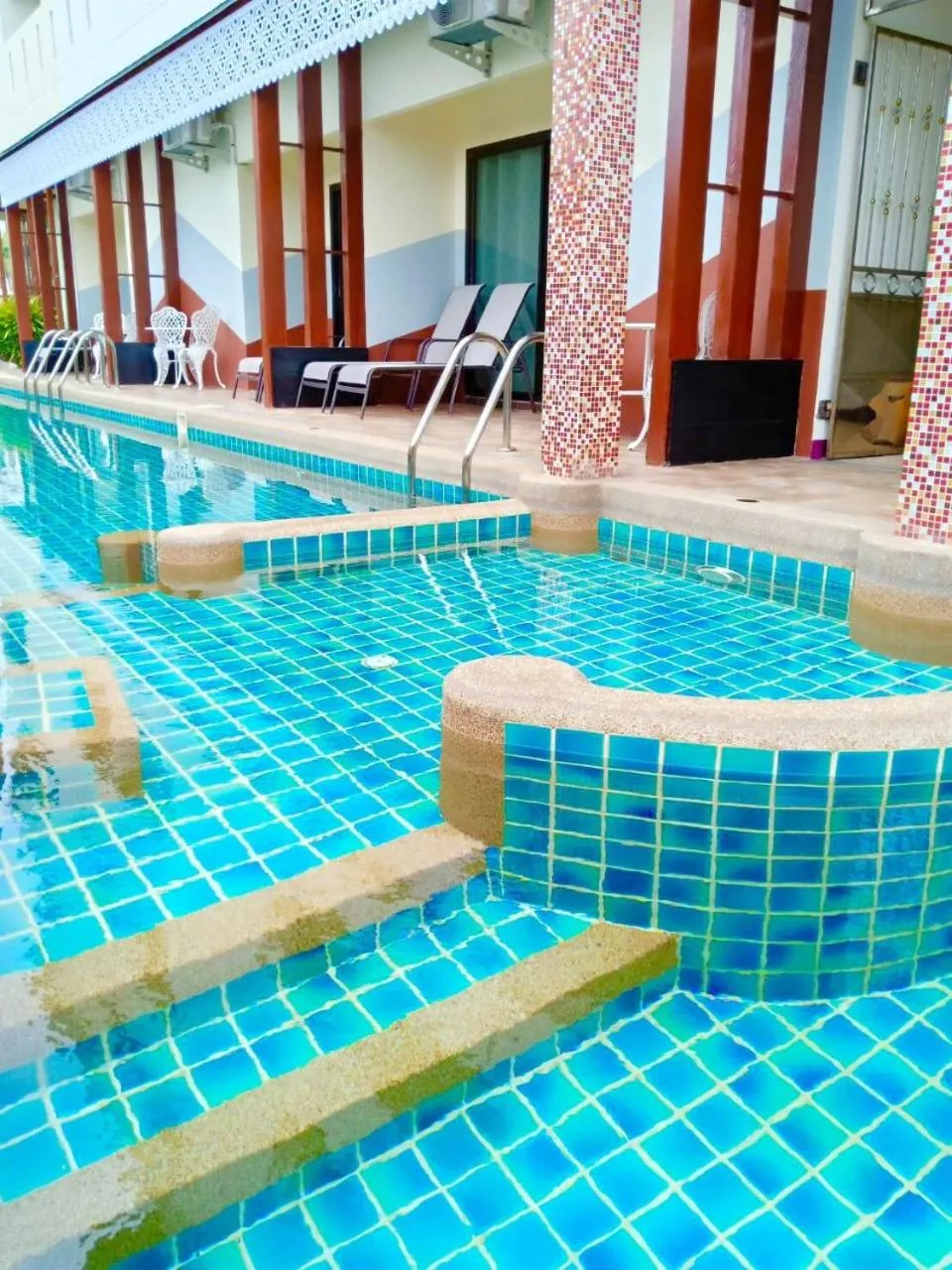 Pool view in Mei Zhou Phuket Hotel - SHA Plus