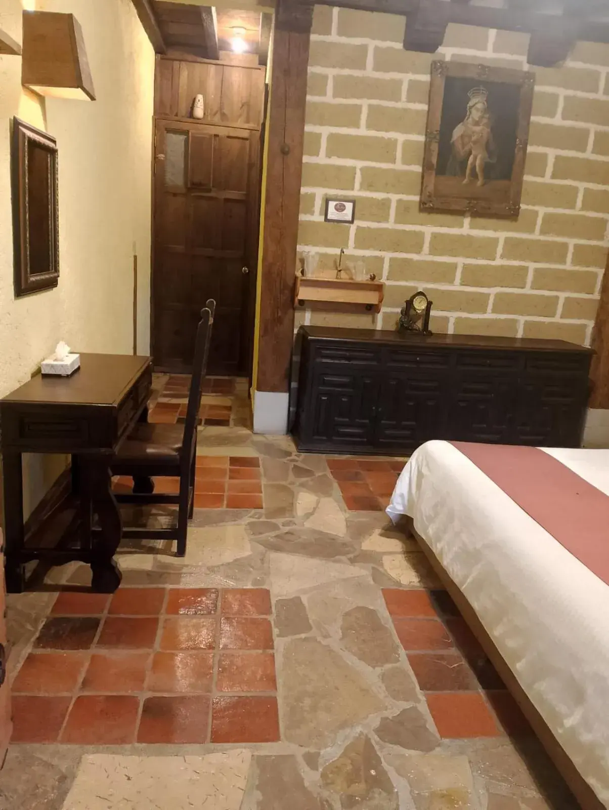 Bed in Hotel Hacienda Don Juan Bed in Hotel Hacienda Don Juan