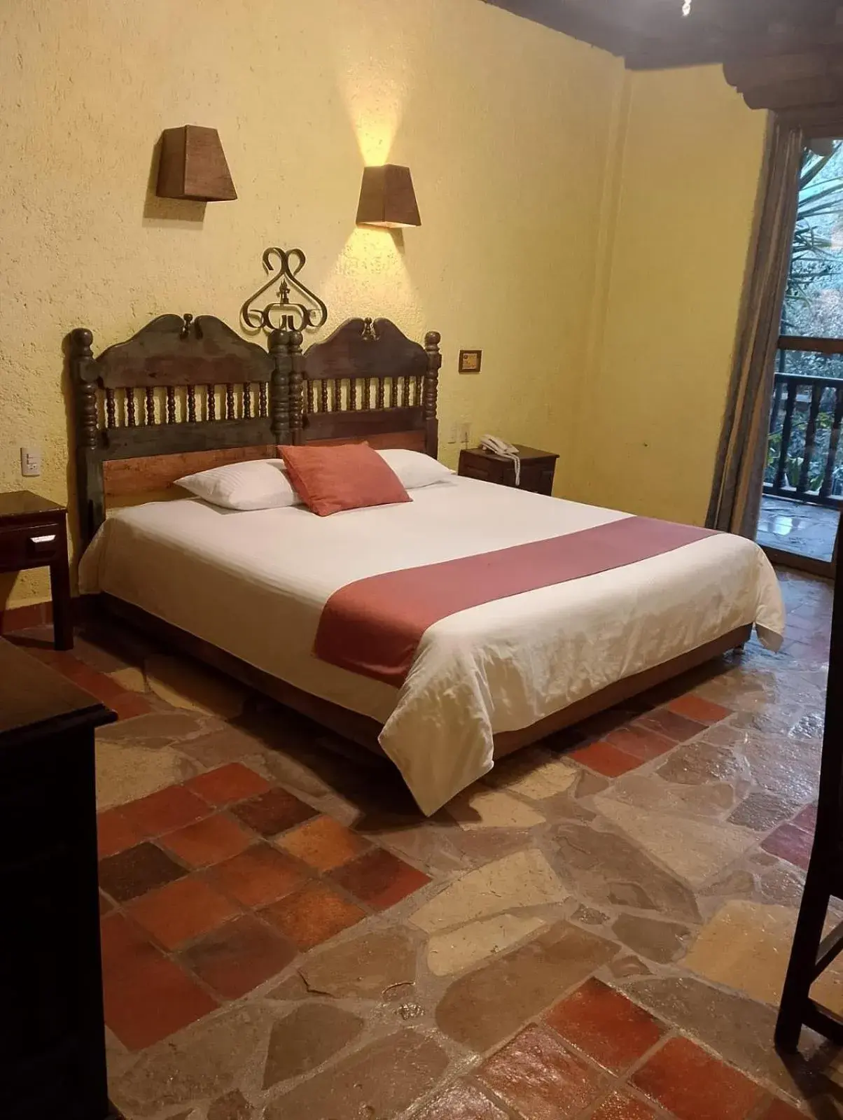 Bed in Hotel Hacienda Don Juan Bed in Hotel Hacienda Don Juan