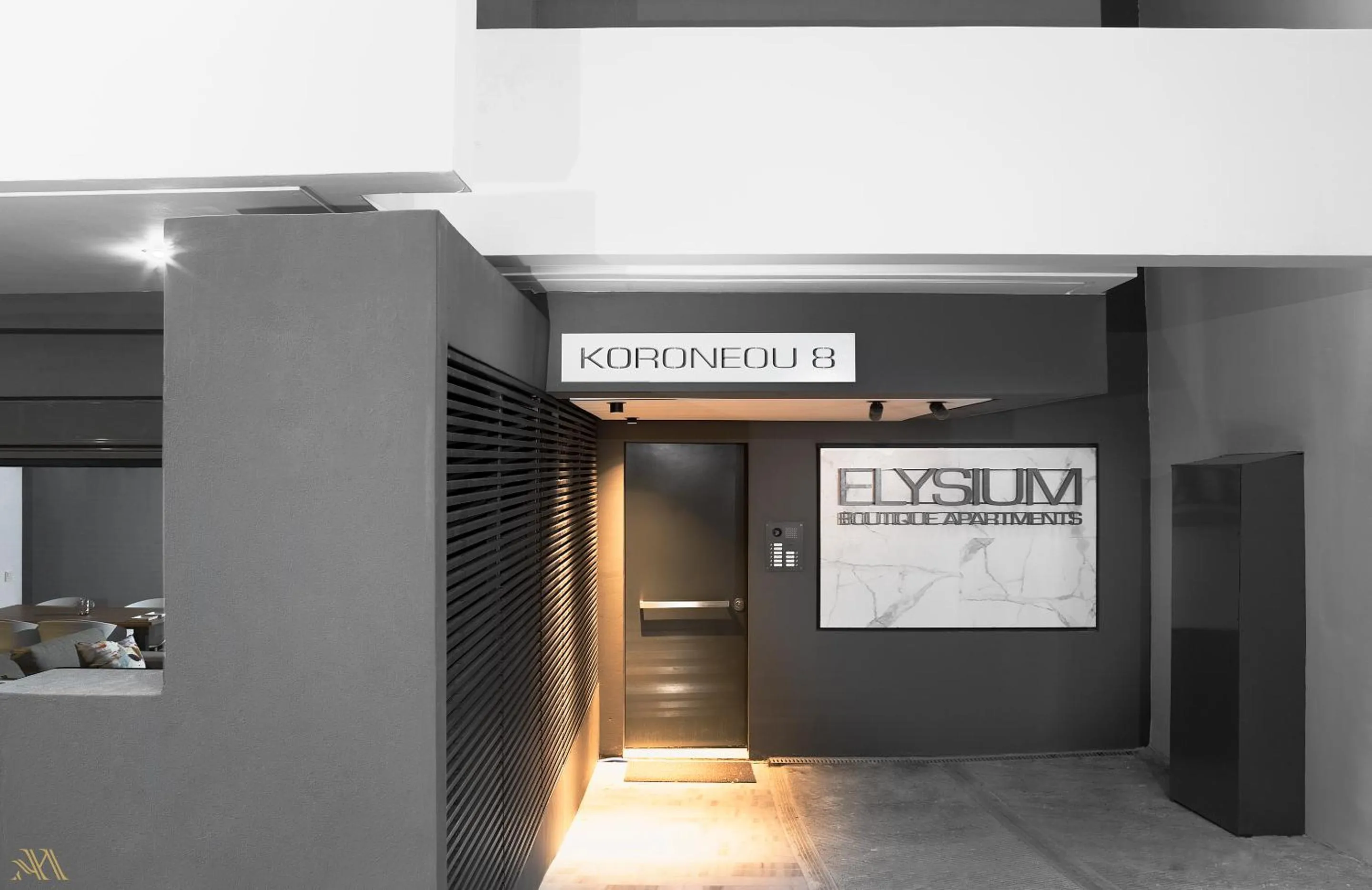 Facade/entrance in Elysium Boutique Apartments
