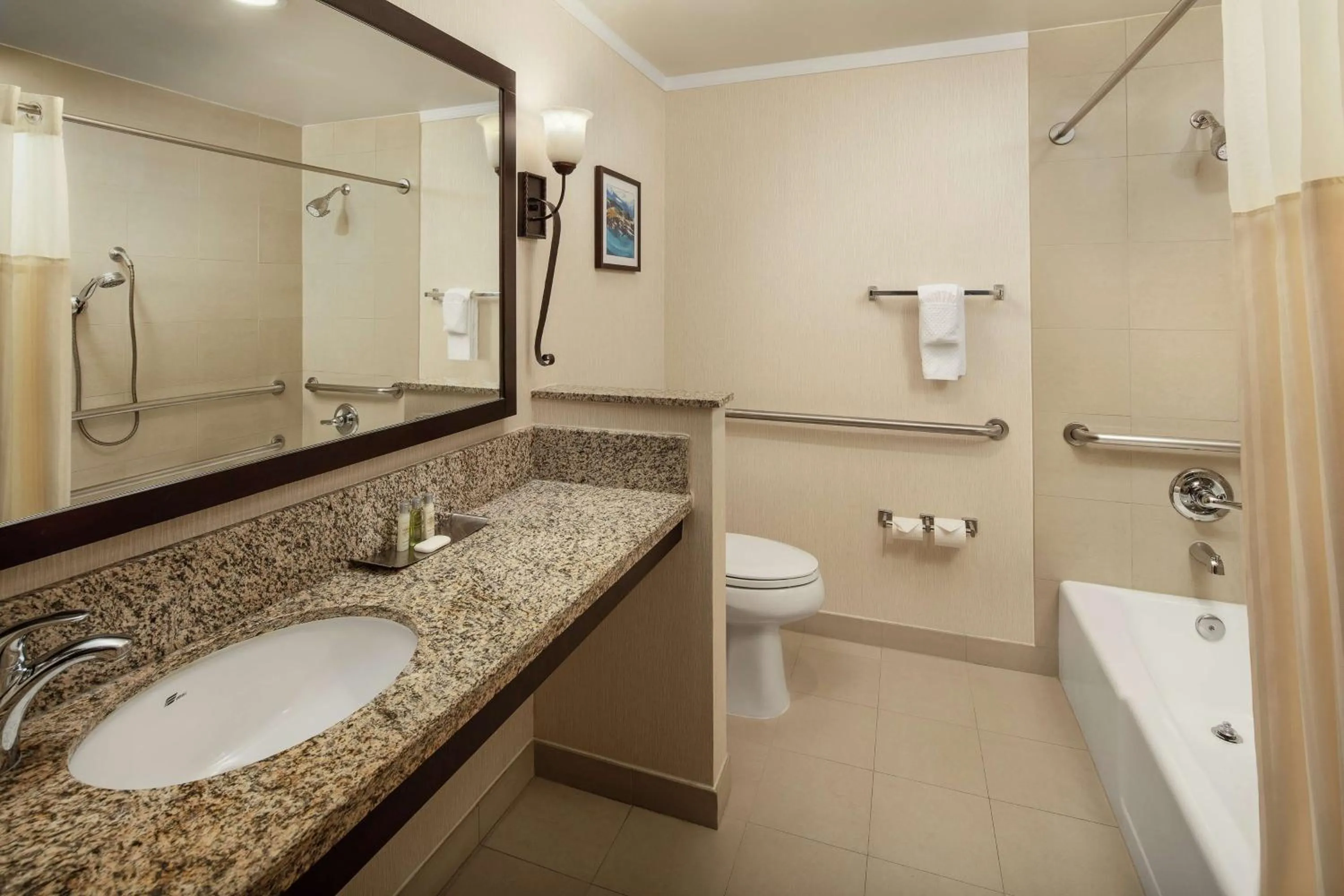 Bathroom in DoubleTree by Hilton Claremont