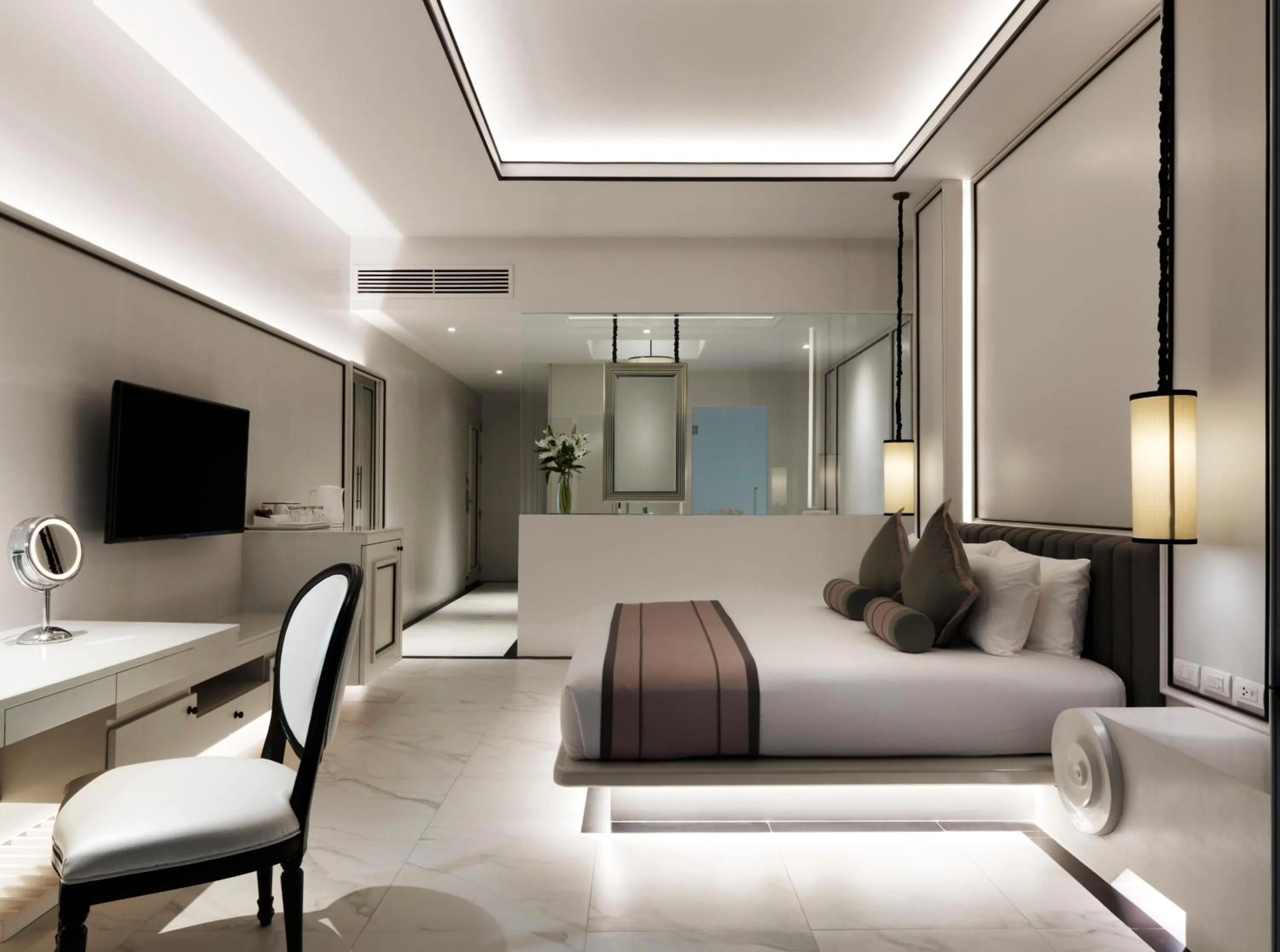 Bed in Chanalai Romantica Resort - Adults Only, Kata Beach