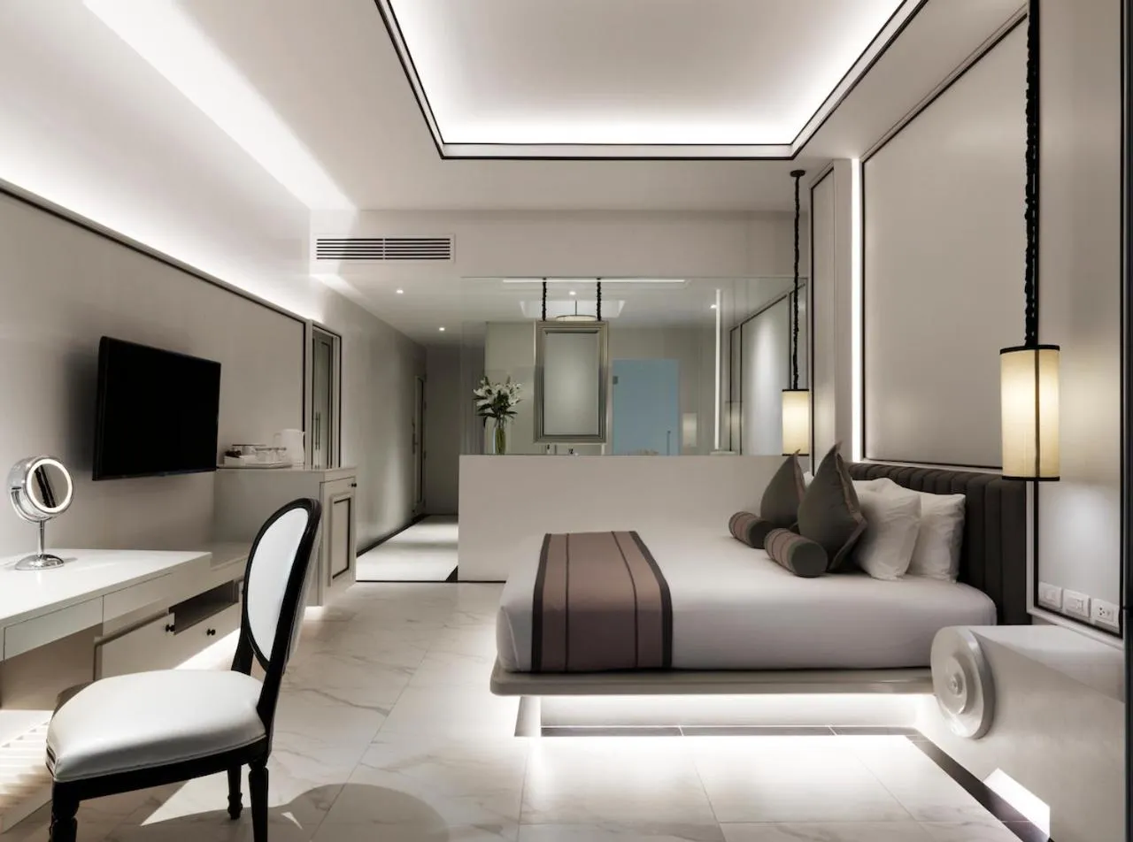 Breakfast, Bed in Chanalai Romantica Resort - Adults Only, Kata Beach