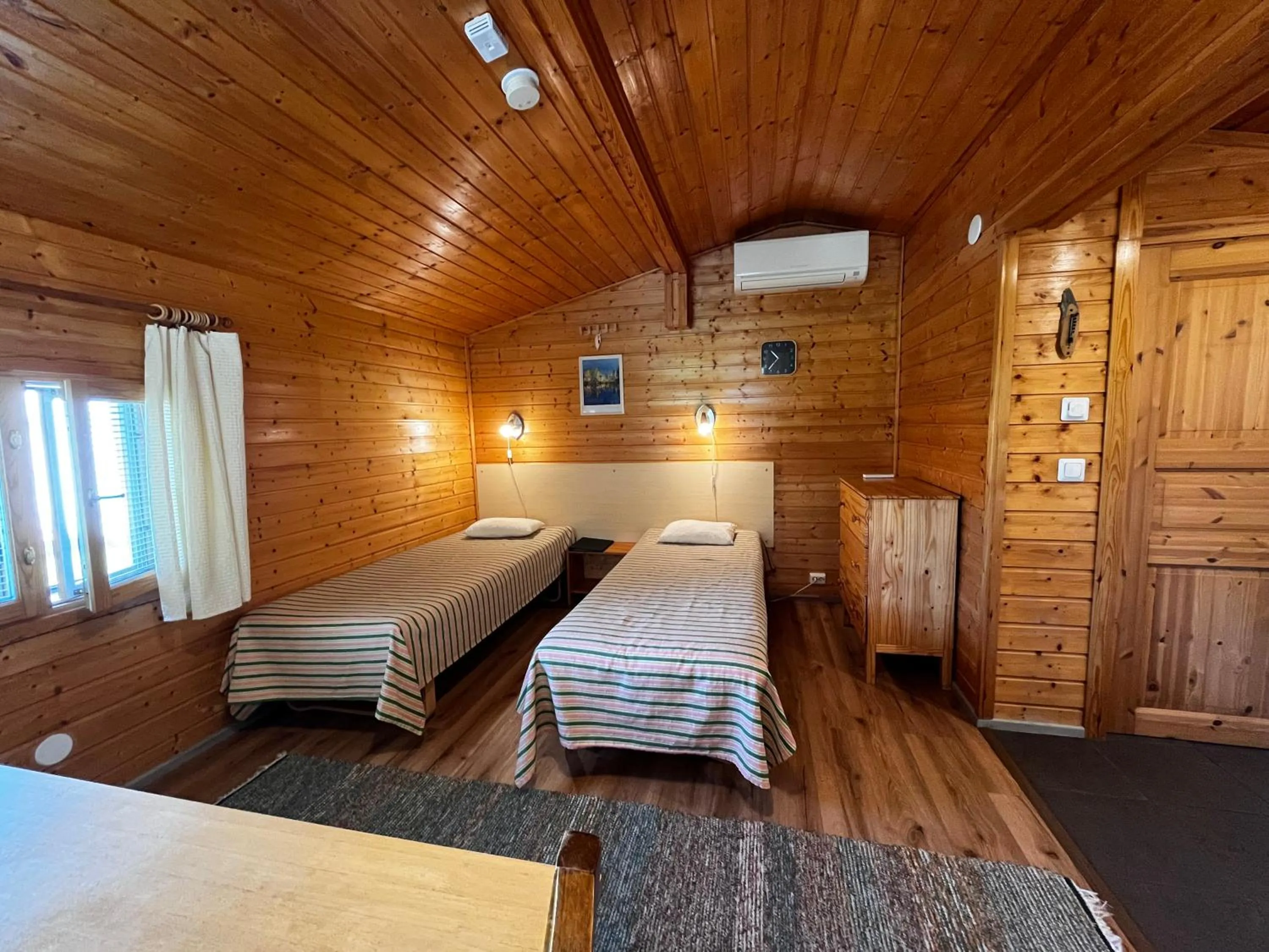 Bed in Motelli Rovaniemi