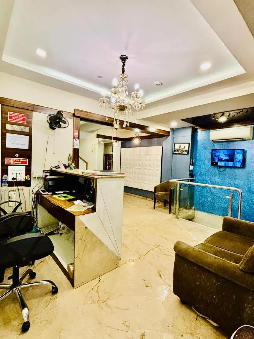 Lobby or reception in Hotel Mumbai International Lobby or reception in Hotel Mumbai International