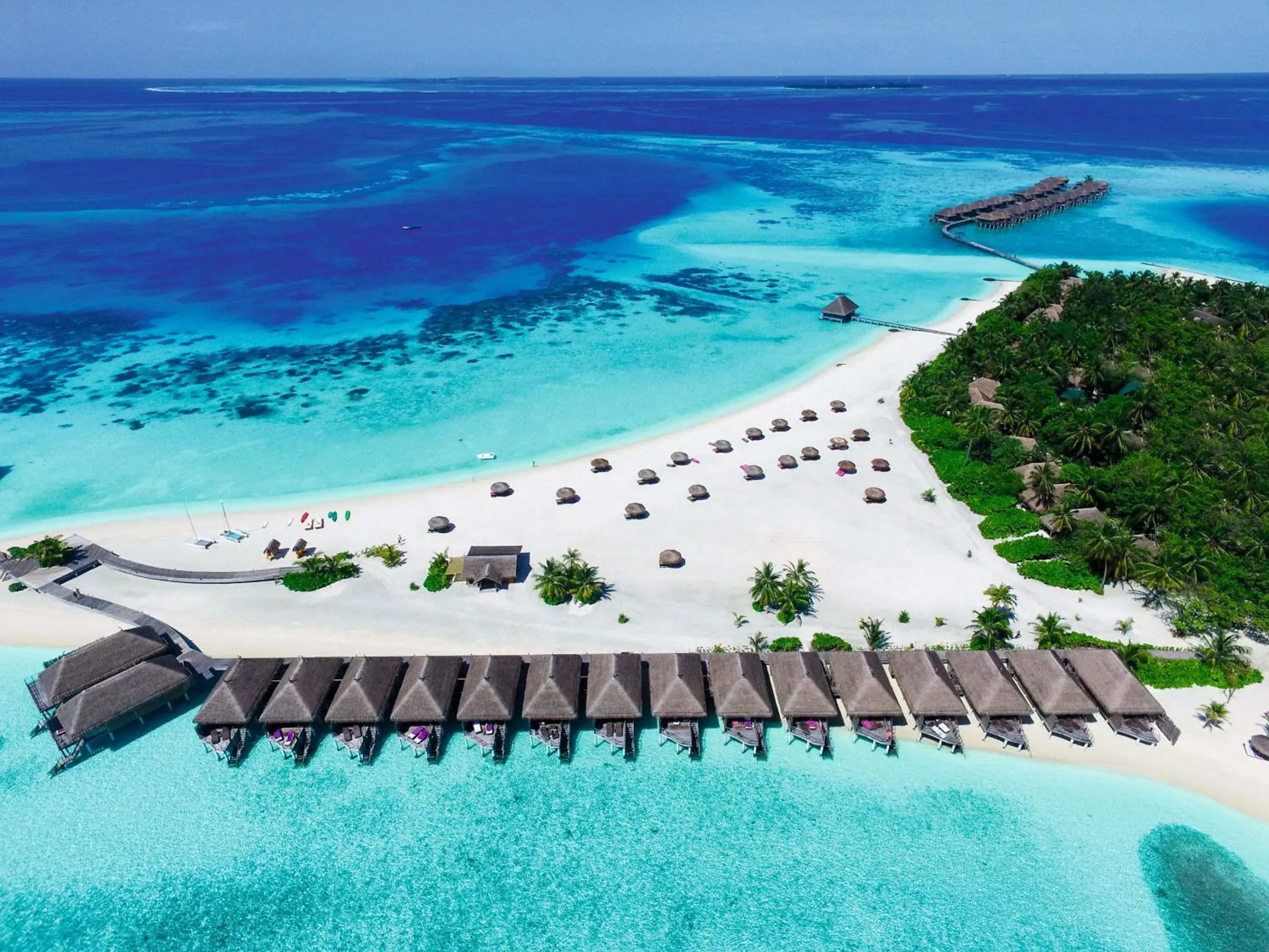 Bird's eye view in Constance Moofushi Maldives - All Inclusive Bird's eye view in Constance Moofushi Maldives - All Inclusive