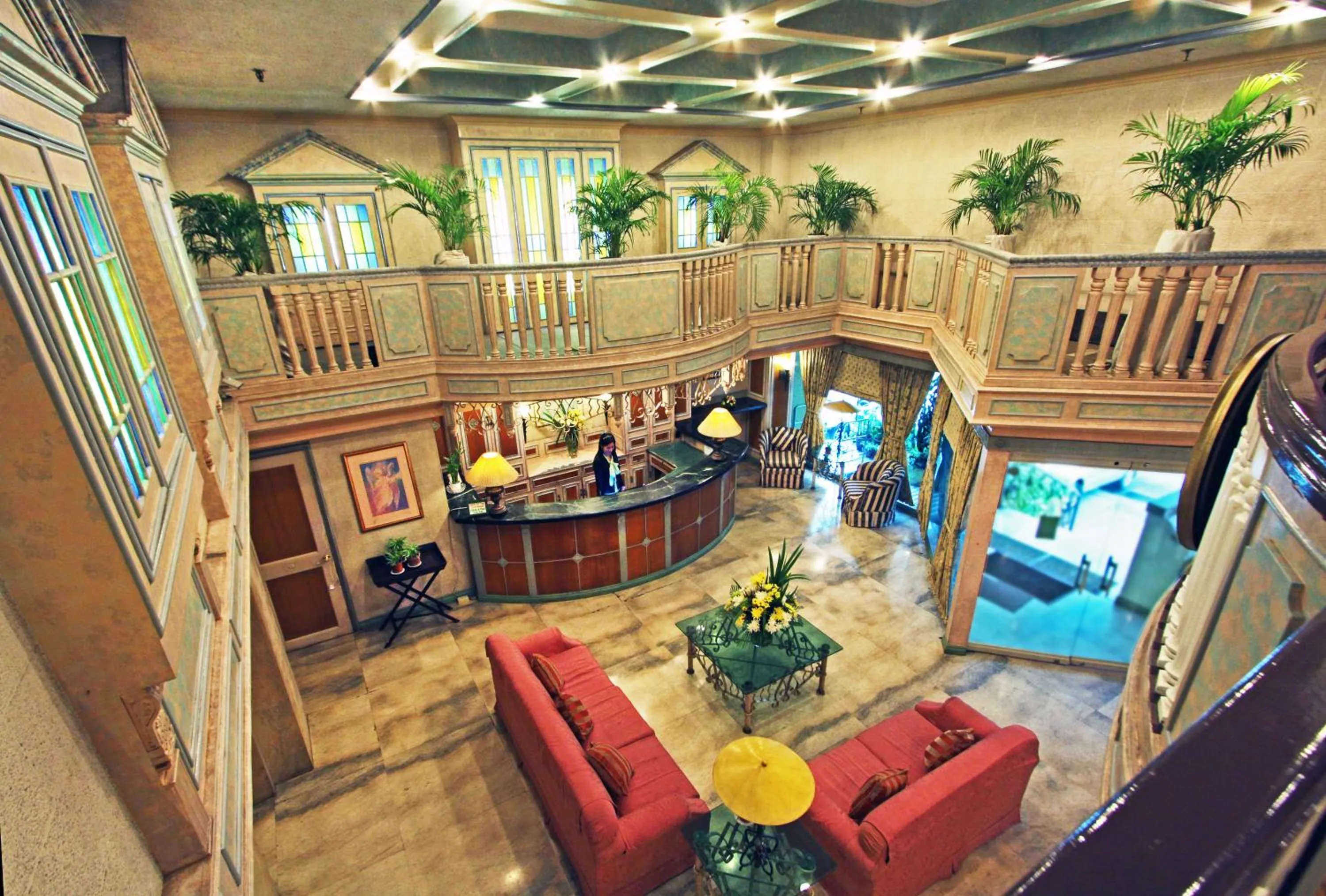 Lobby or reception in Manila Manor Hotel