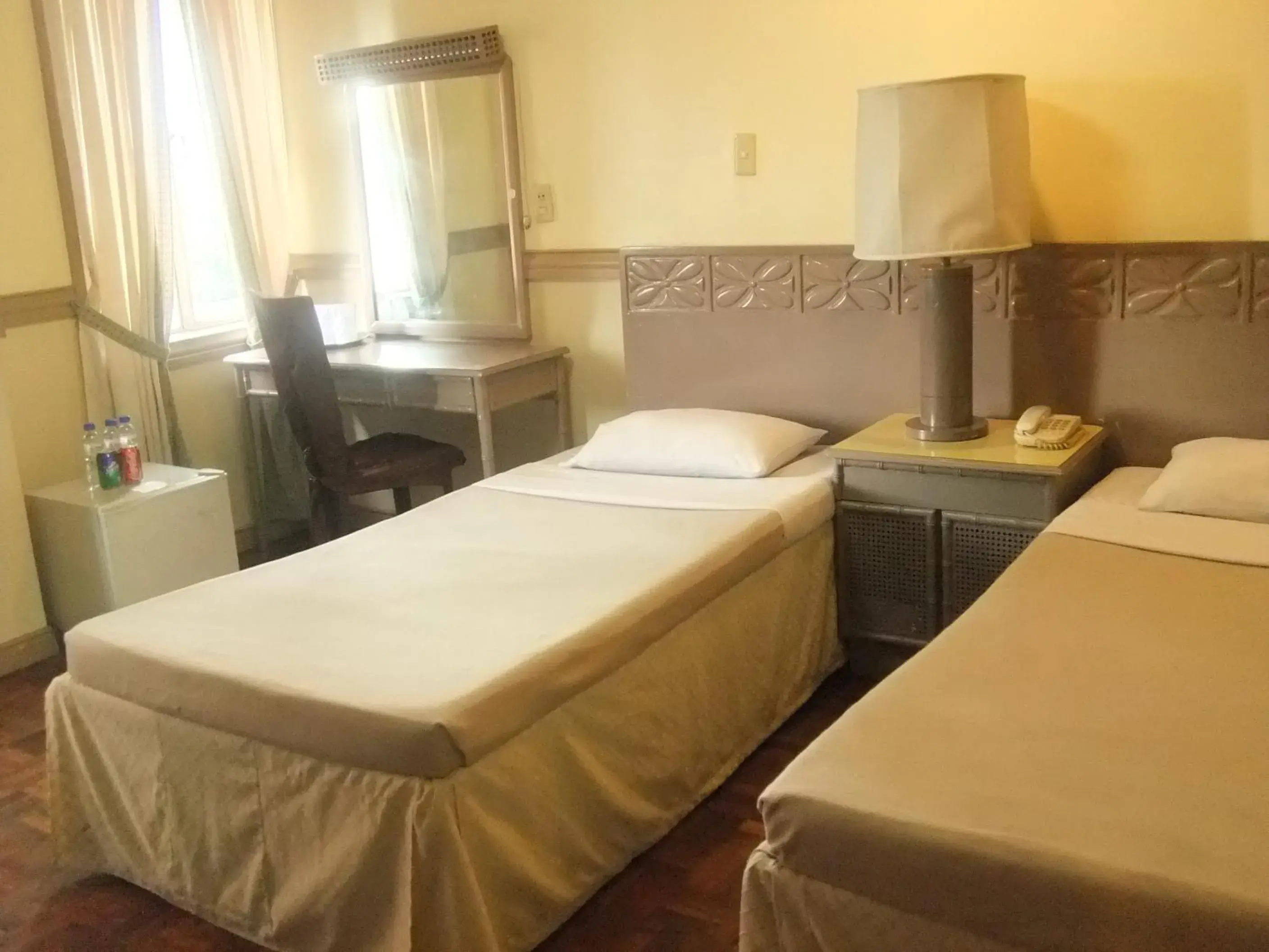 Bed in Manila Manor Hotel Bed in Manila Manor Hotel