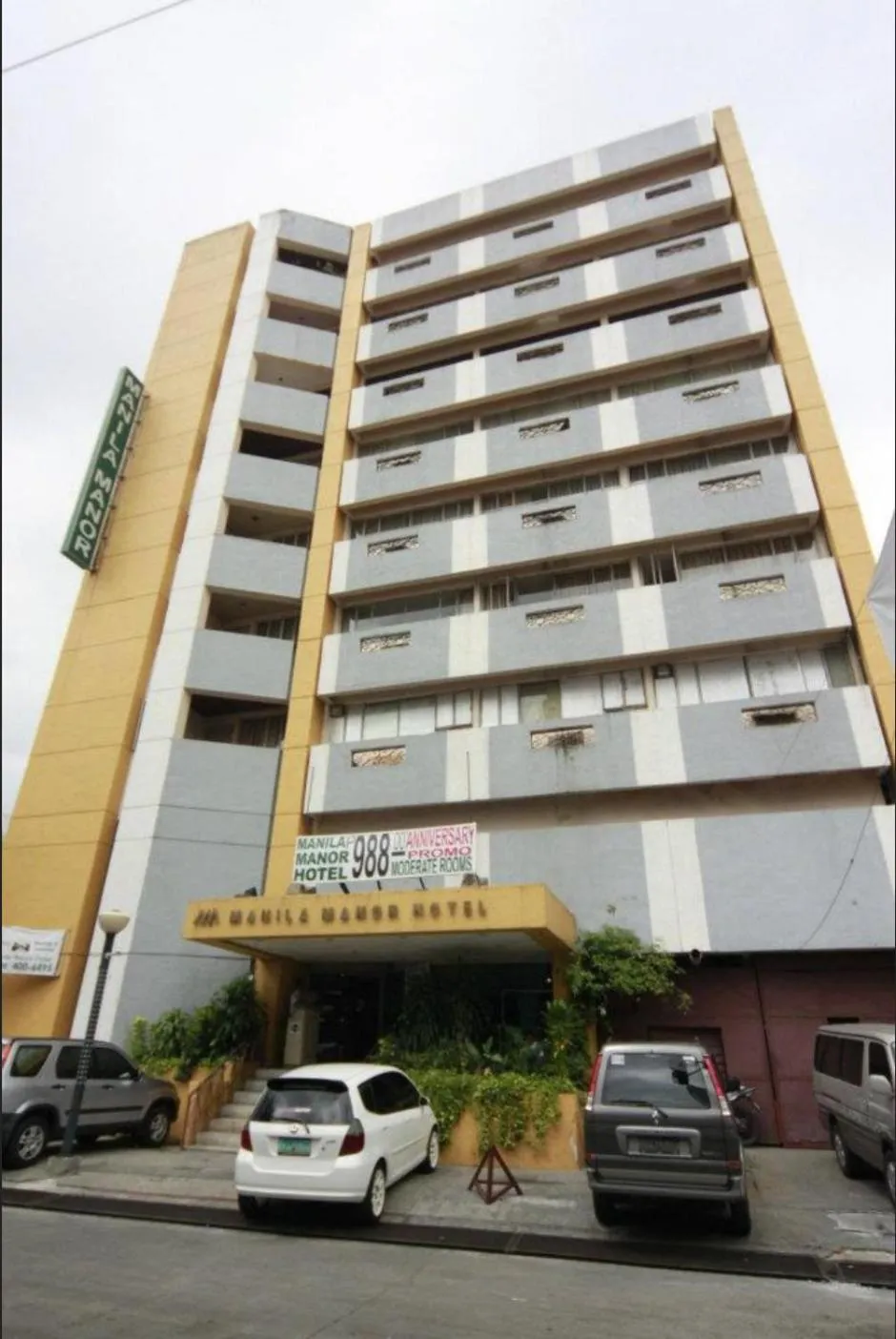Property building in Manila Manor Hotel