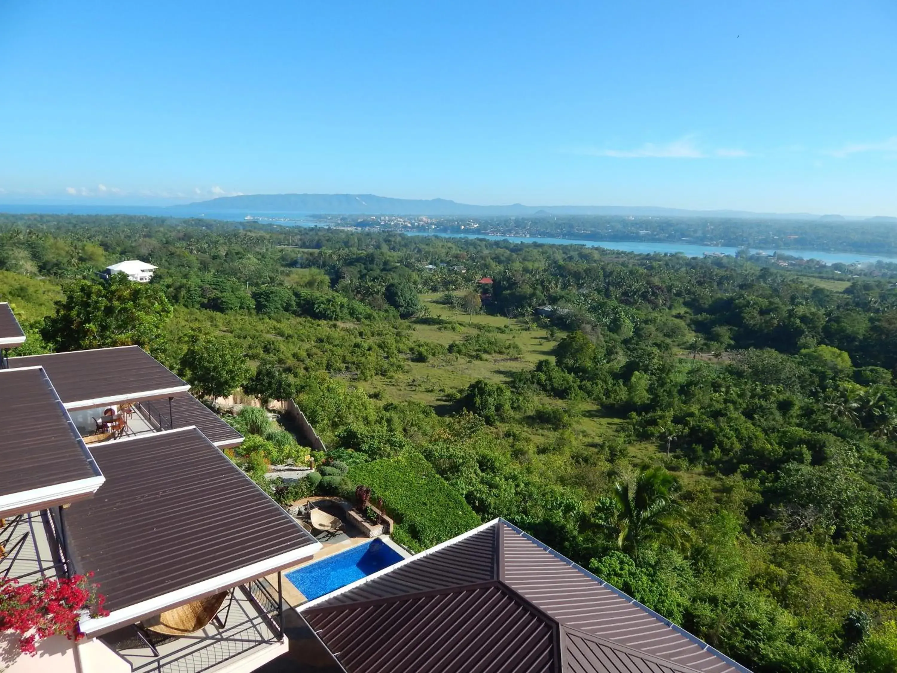 Bird's eye view in Bohol Vantage Resort Bird's eye view in Bohol Vantage Resort