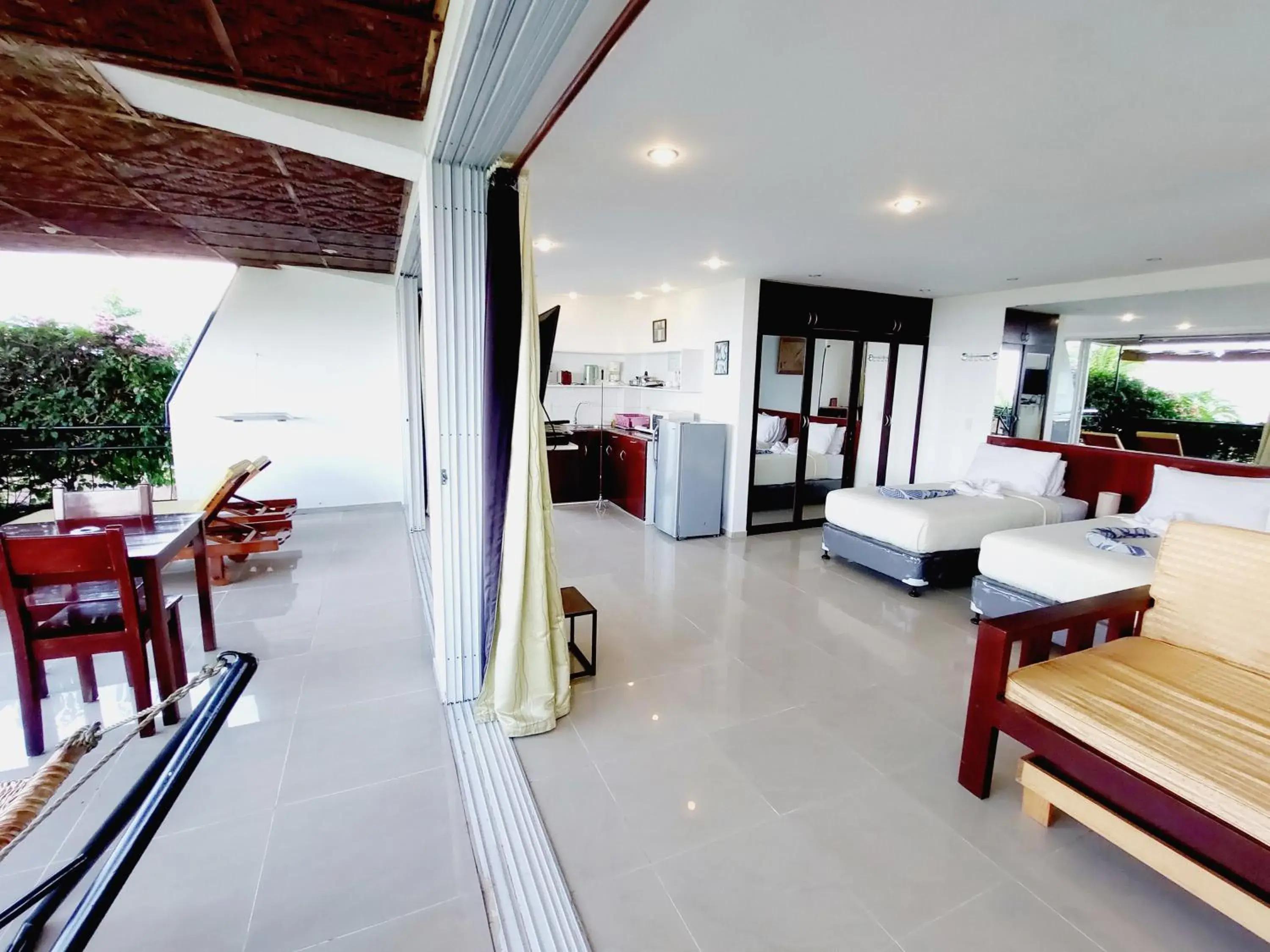 View (from property/room), Bed in Bohol Vantage Resort View (from property/room), Bed in Bohol Vantage Resort