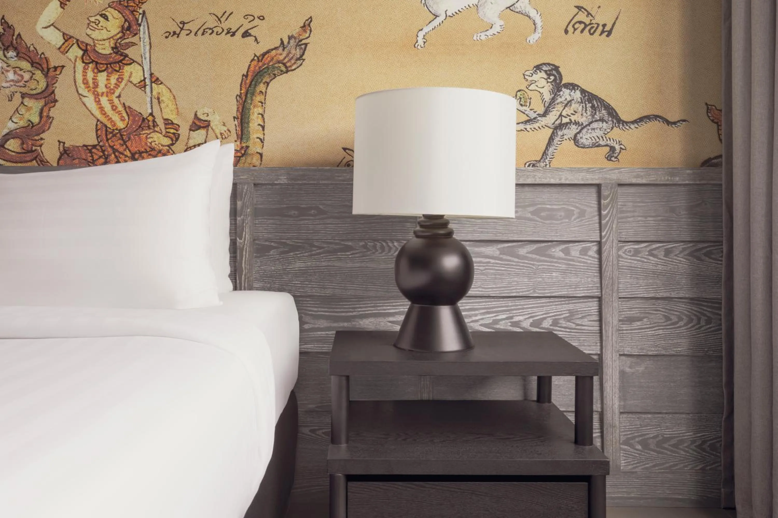 Decorative detail, Bed in The Pavilions Phuket