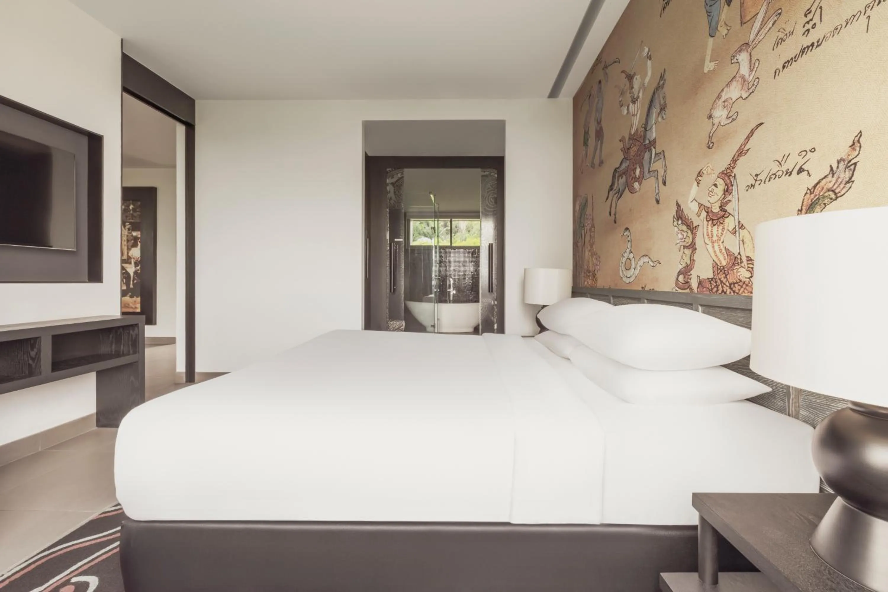 Bedroom, Bed in The Pavilions Phuket