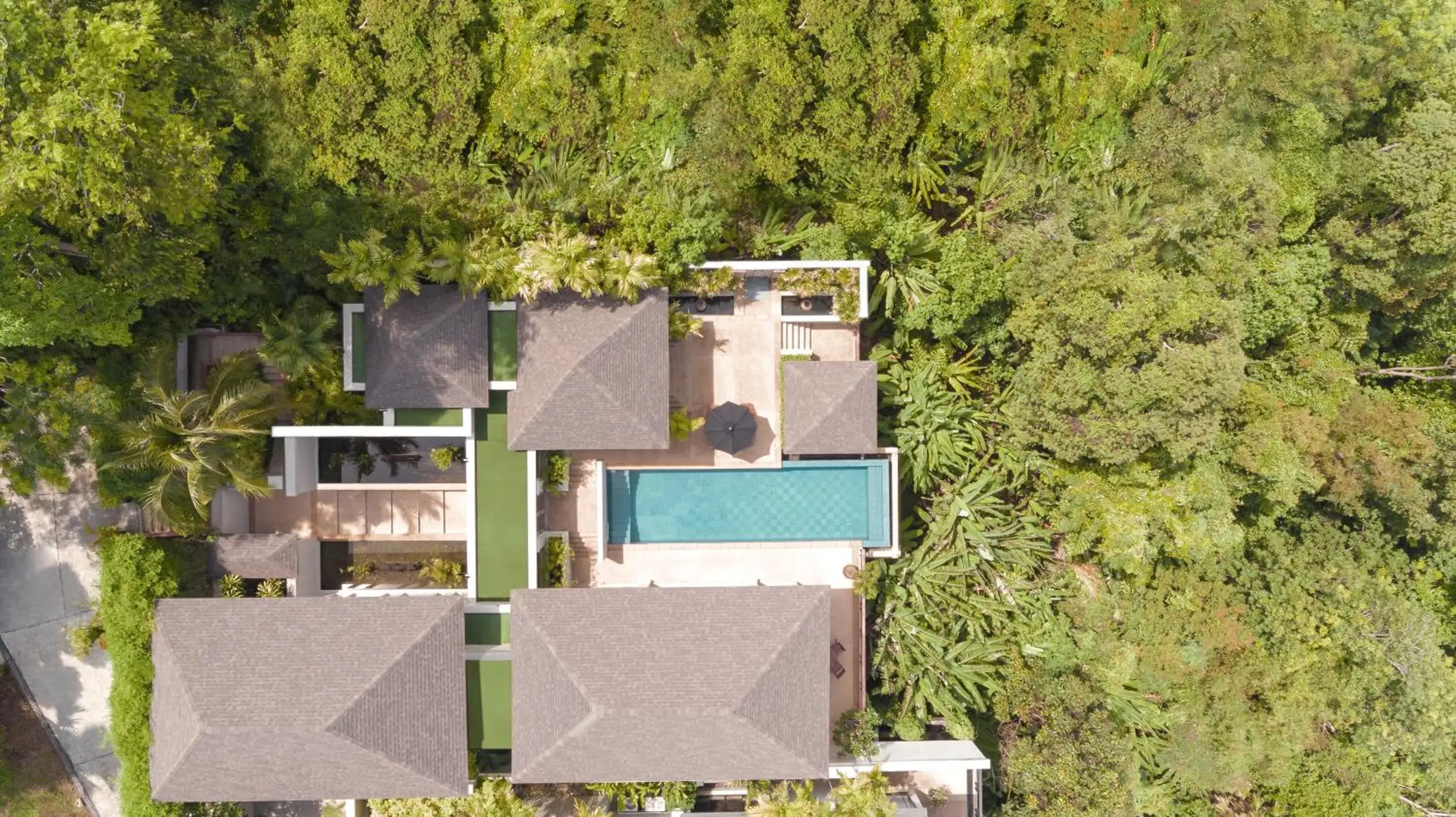 Bird's eye view in The Pavilions Phuket Bird's eye view in The Pavilions Phuket