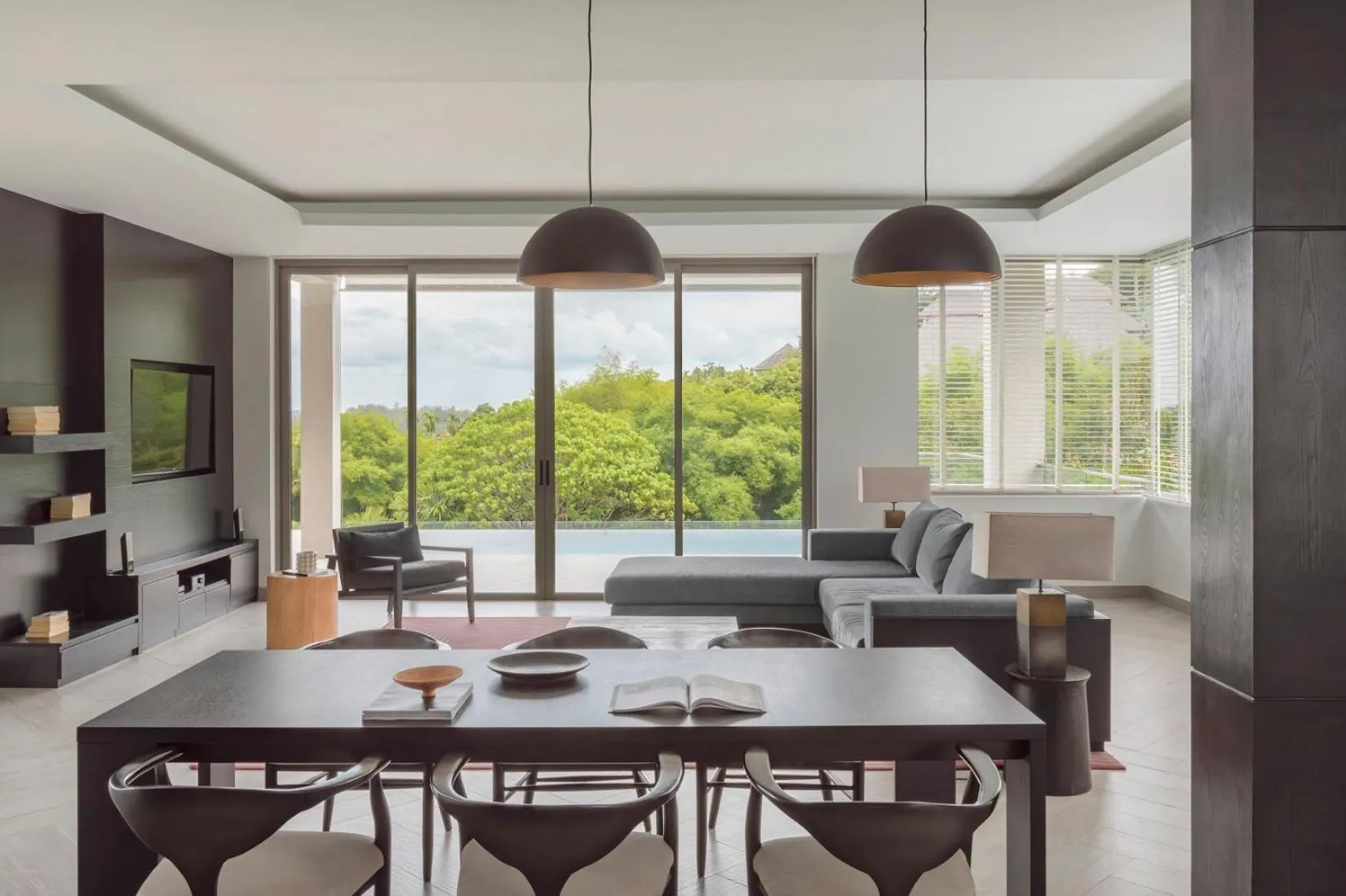 Living room in The Pavilions Phuket