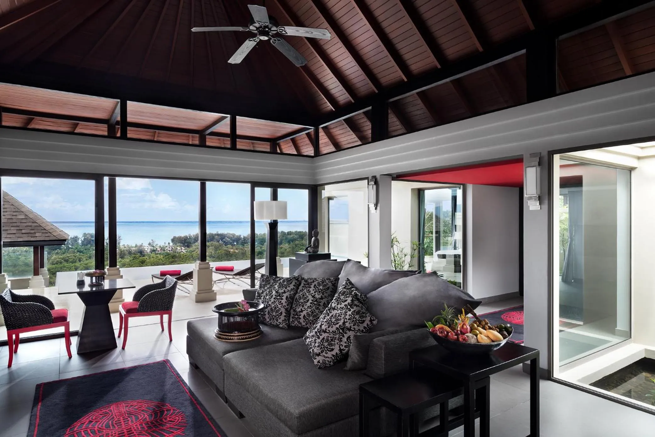 Living room in The Pavilions Phuket