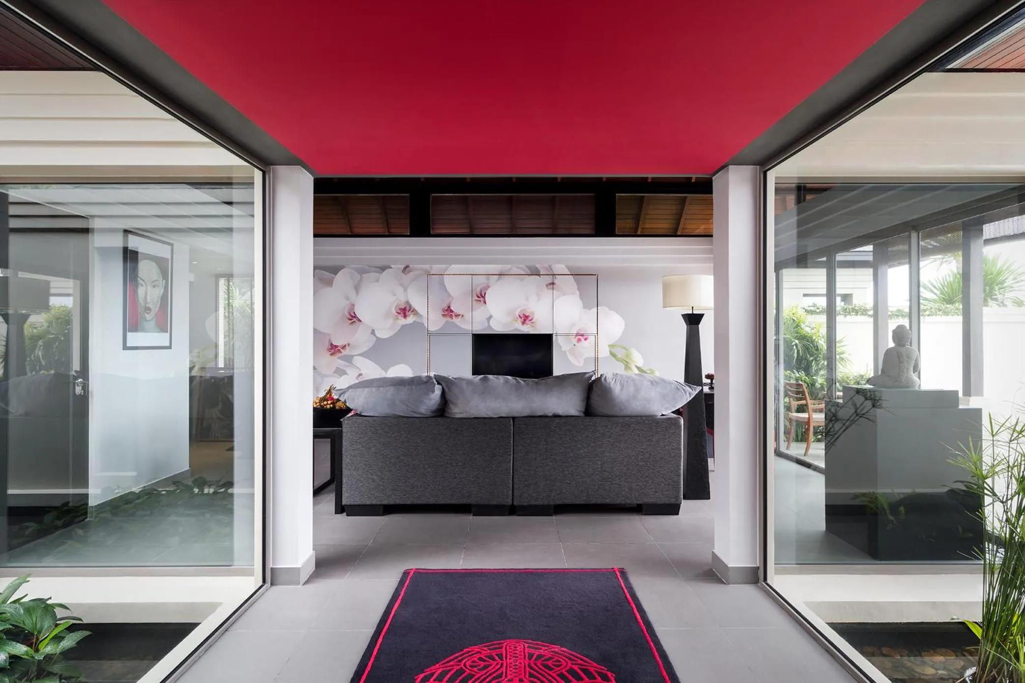 Living room in The Pavilions Phuket