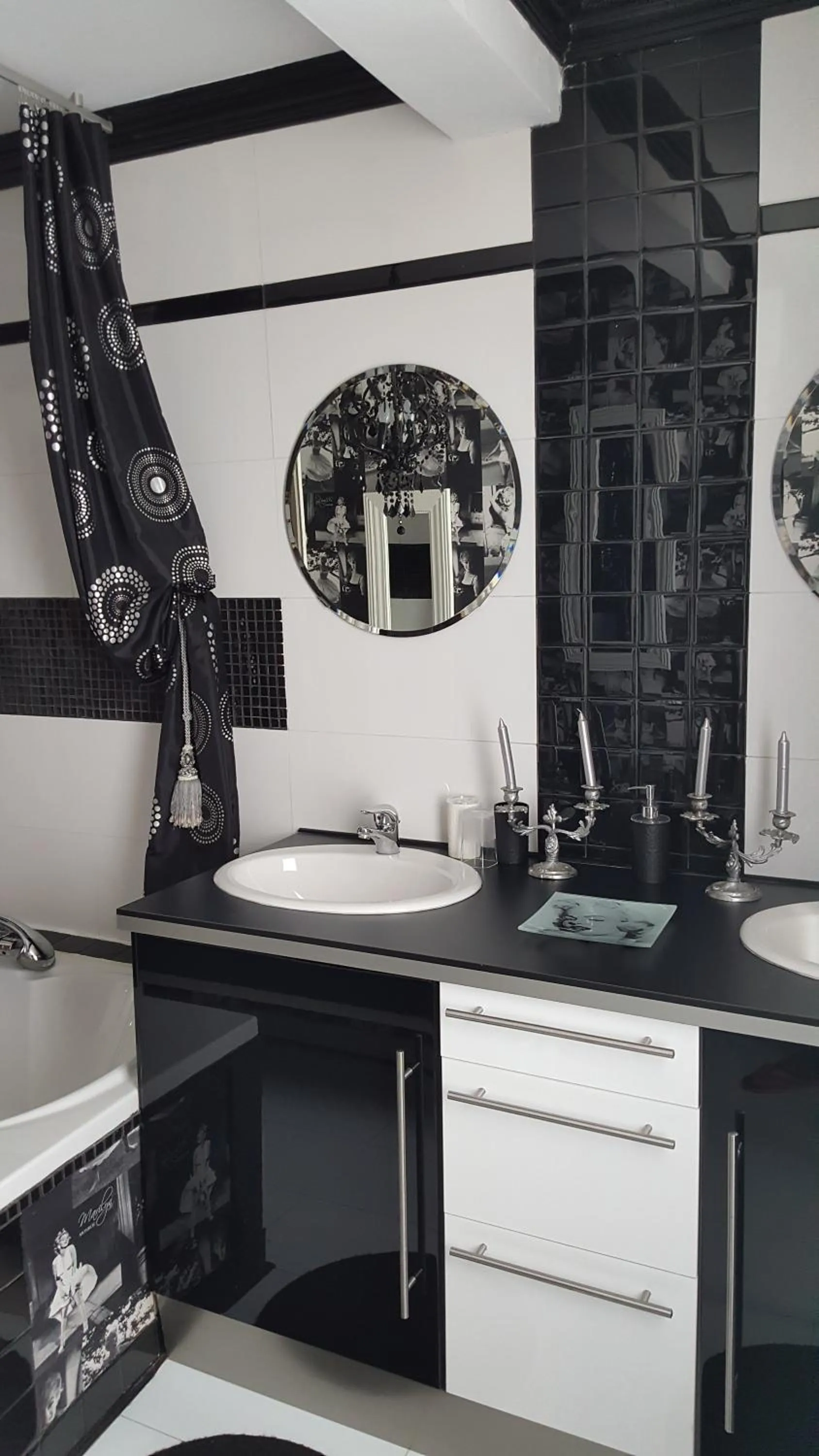 Bathroom in Au berceau du loup agile